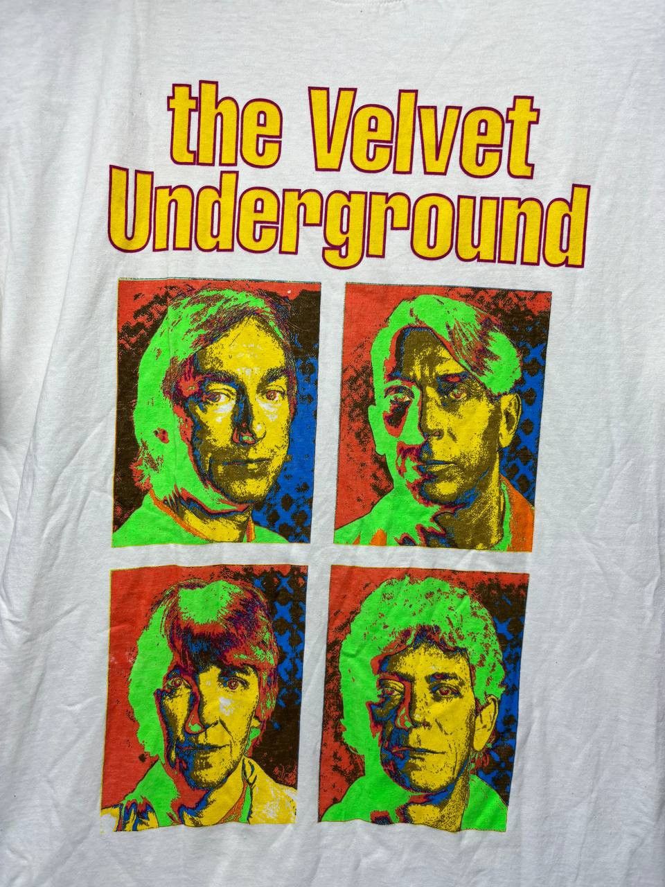 Band Tees 1993 the Velvet Underground On Tour Tee Size US L / EU 52-54 / 3 - 3 Thumbnail