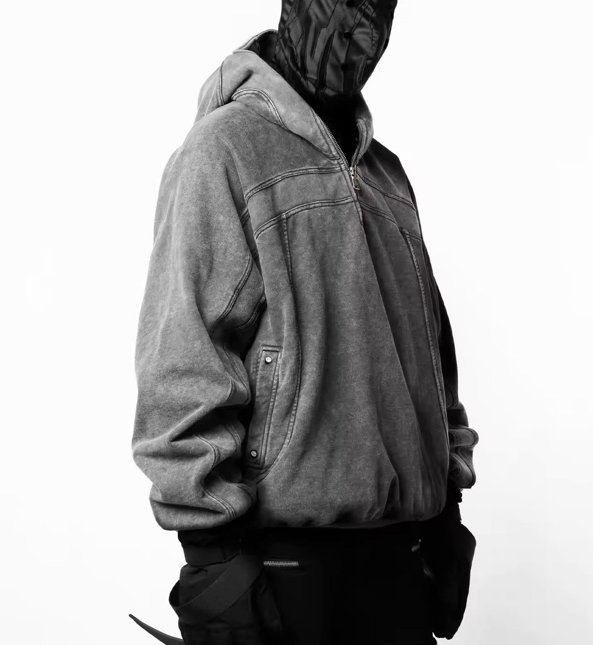Other Half Zipper Up Washed Hoodie Size US S / EU 44-46 / 1 - 3 Thumbnail