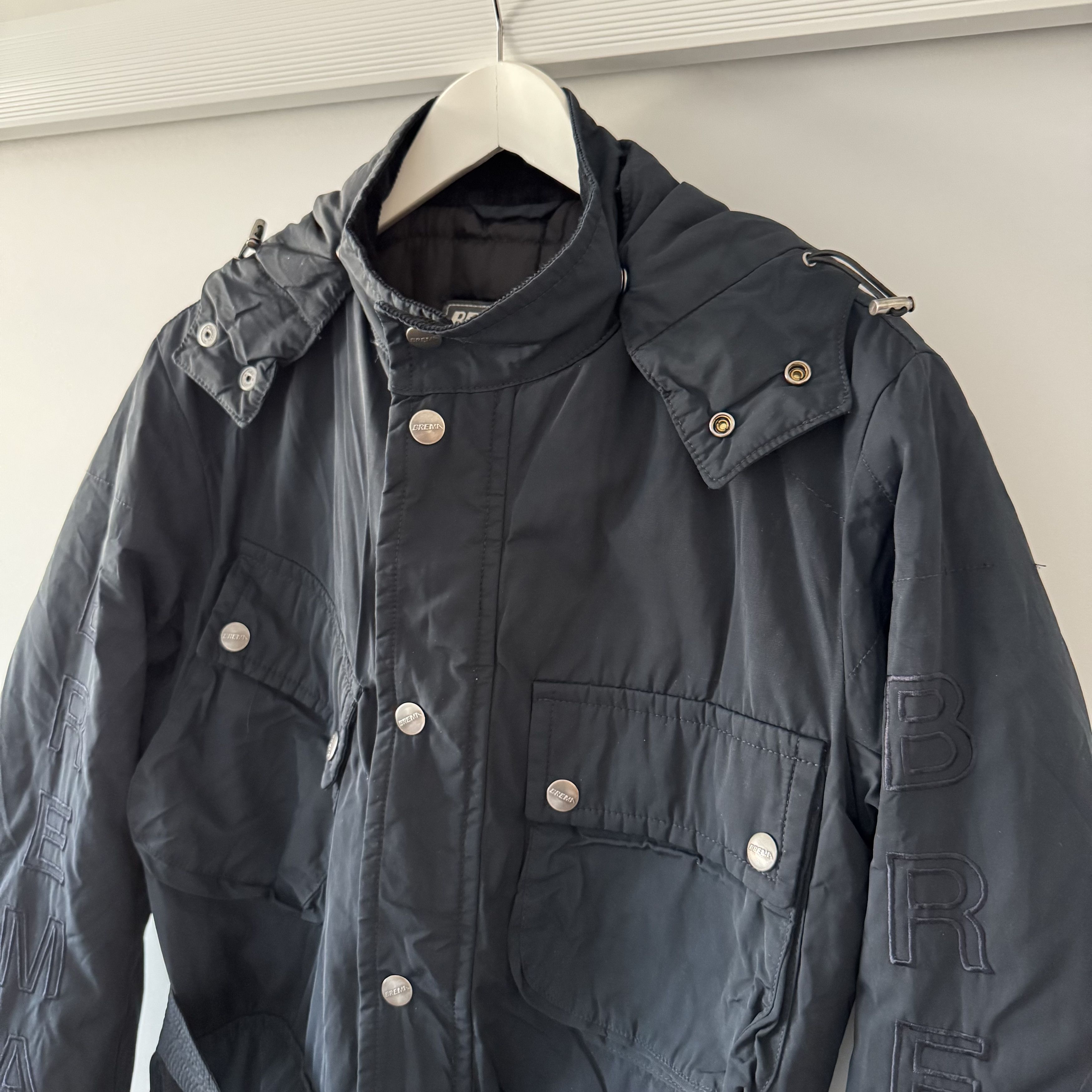 Other Men's Brema Motorcycle Navy Belted Jacket Size 48 Size US M / EU 48-50 / 2 - 10 Thumbnail