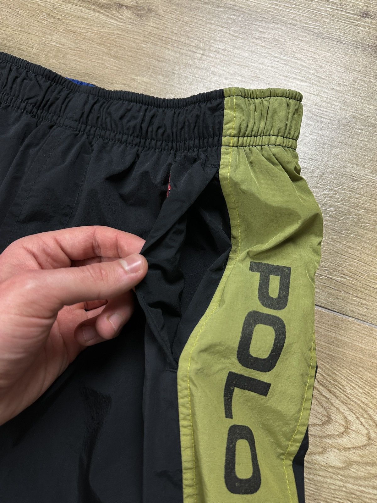 Polo Ralph Lauren × Ralph Lauren × Ralph Lauren Sport Ralph Lauren Polo Sport Nylon Track Pants Size US 30 / EU 46 - 3 Thumbnail