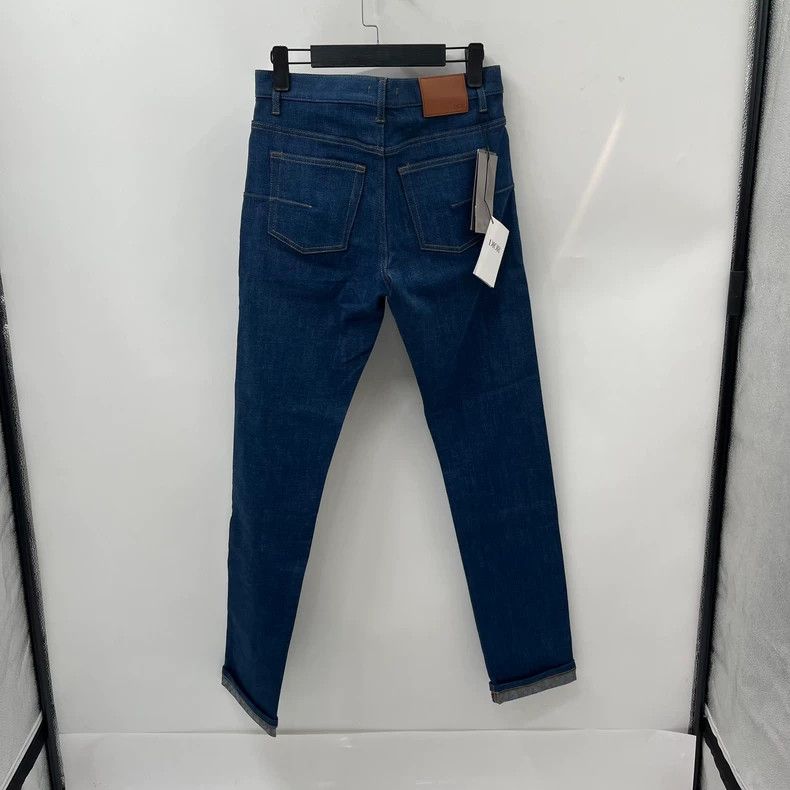 Dior Dior The latest blue trouser leg lining old flower full pri Size US 29 - 3 Thumbnail