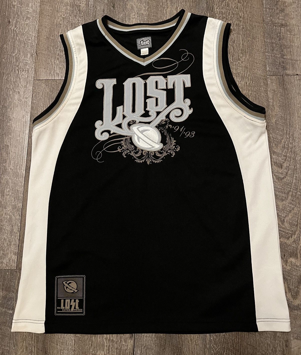 Lost Enterprises × Vintage Vintage Lost Enterprises Skate Logo Y2K Jersey size XL Size US XL / EU 56 / 4 - 1 Thumbnail