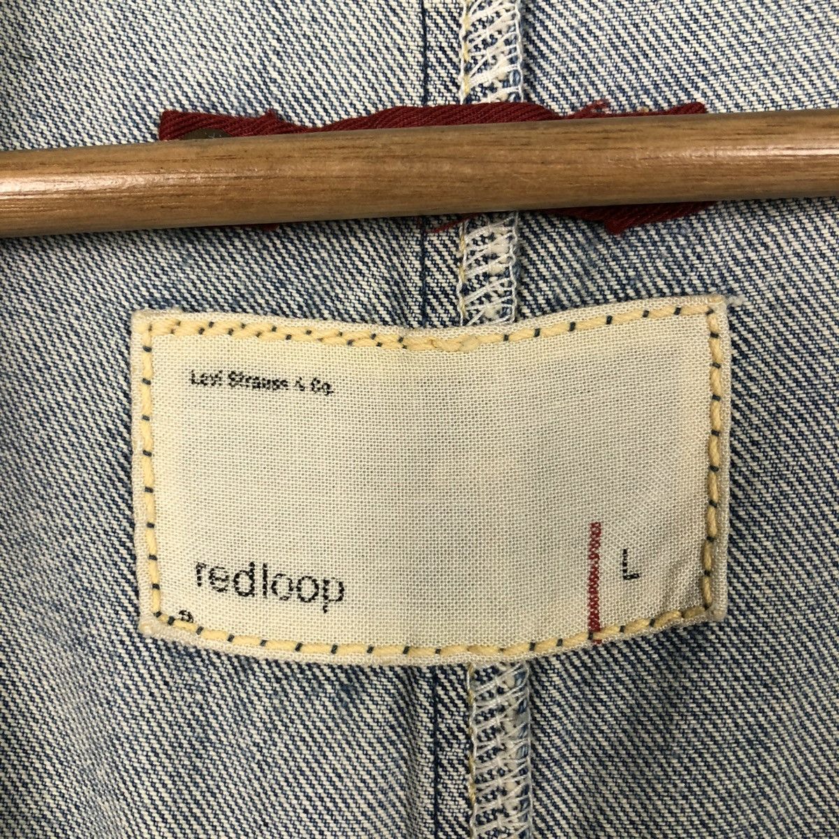 Levi's 🔥VINTAGE CHORE WORKER DENIM JACKET LEVI’S REDLOOP Size US L / EU 52-54 / 3 - 19 Thumbnail