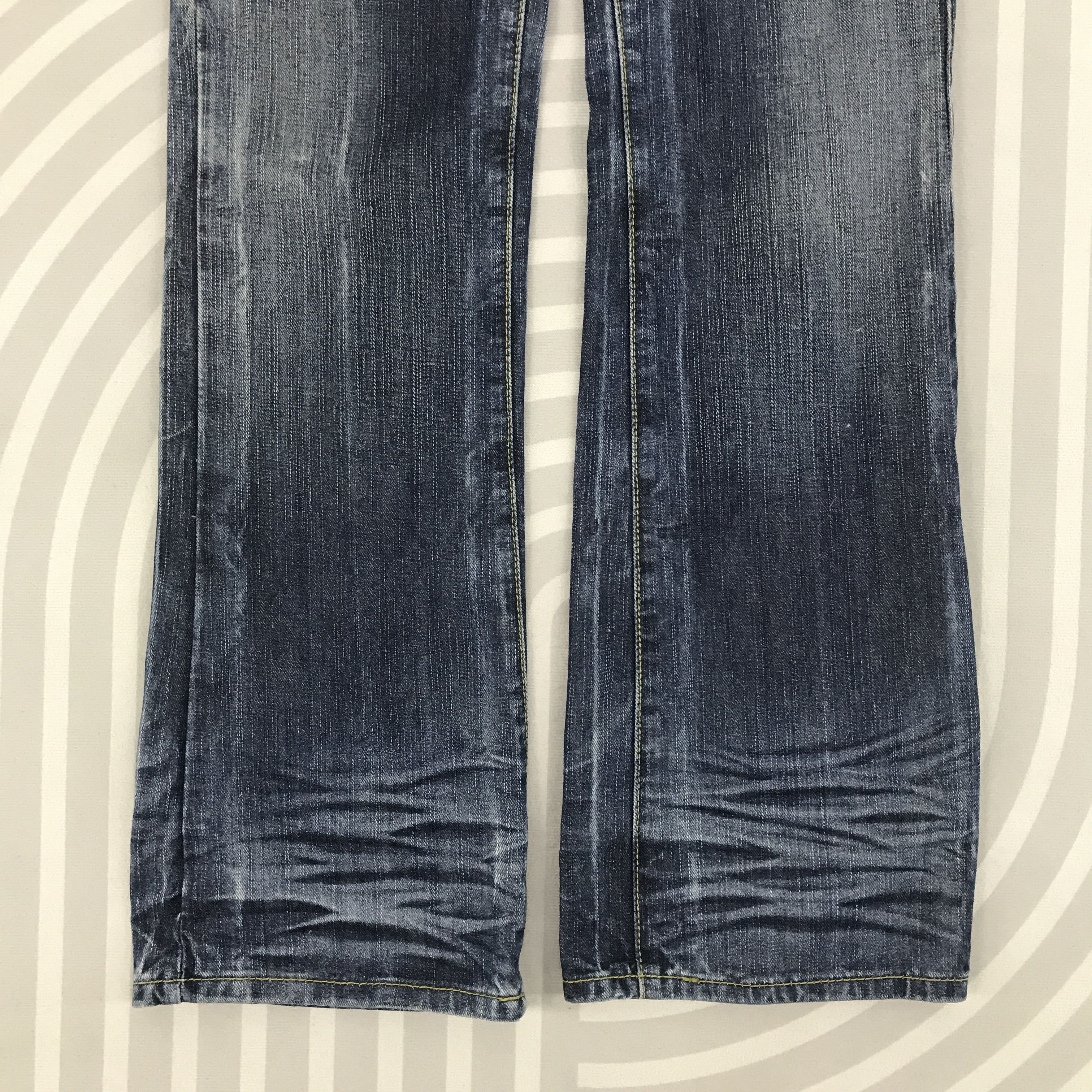 Japanese Brand × Vintage Vintage Yuki Bassic jeans denim bootcut style japan Size US 29 - 3 Thumbnail