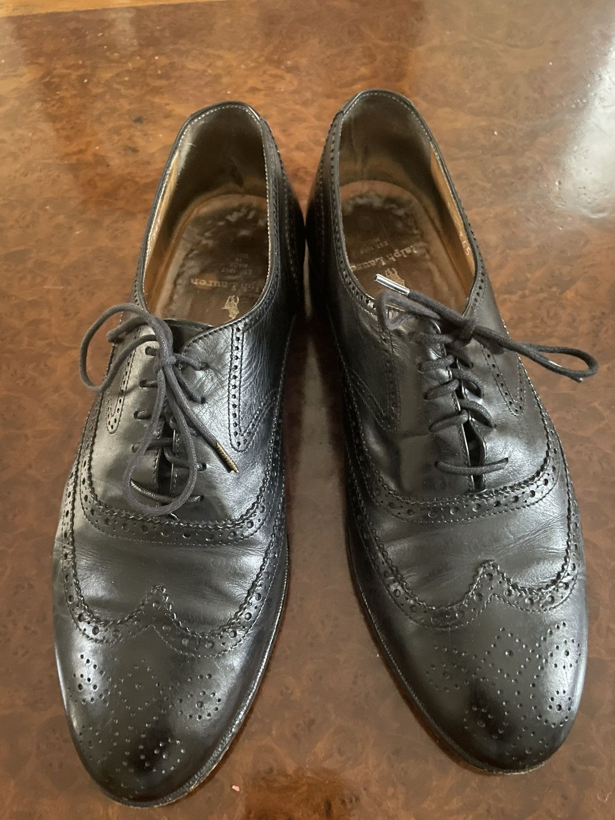 Polo Ralph Lauren × Vintage Brogue Wingtip Oxfords Size US 9 / EU 42 - 1 Thumbnail