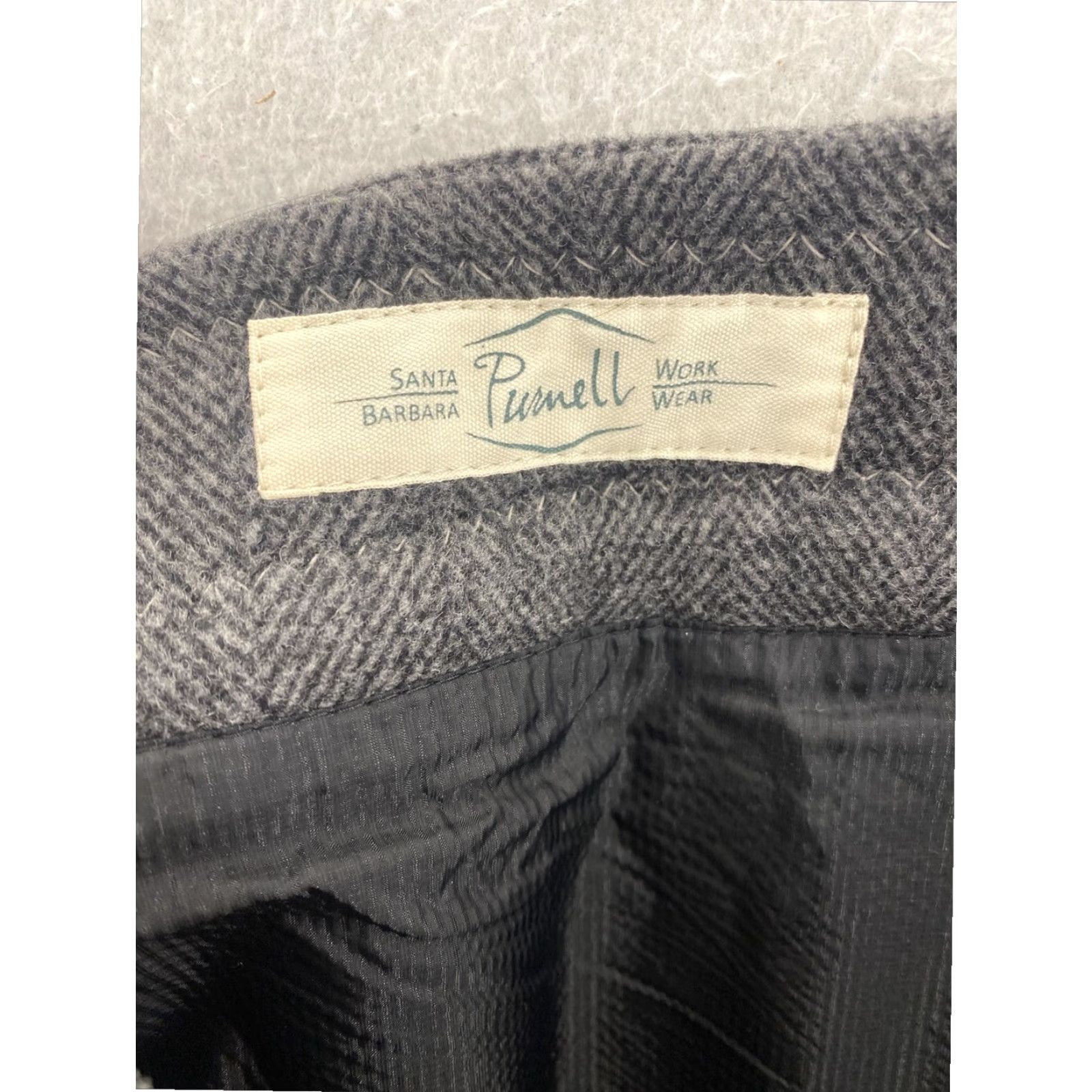 Vintage Purnell Mini Tweed Skirt Women's 8 Brown Wool Blend Office Size 30" / US 8 / IT 44 - 6 Thumbnail
