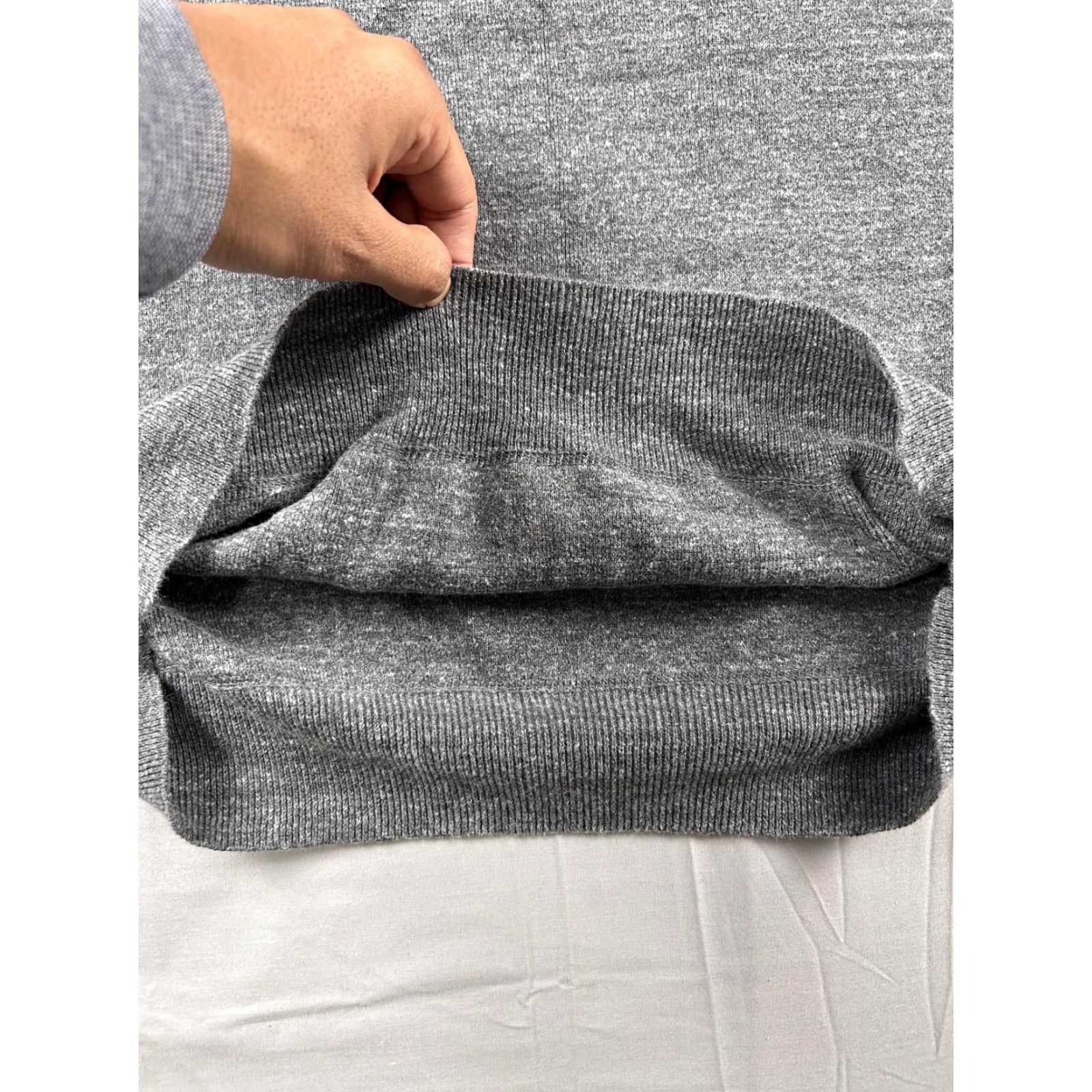 Polo Ralph Lauren VINTAGE Polo Ralph Lauren Sweater Mens XL Heather Gray Knit Crewneck Pullover Pony Logo Size US XL / EU 56 / 4 - 4 Thumbnail