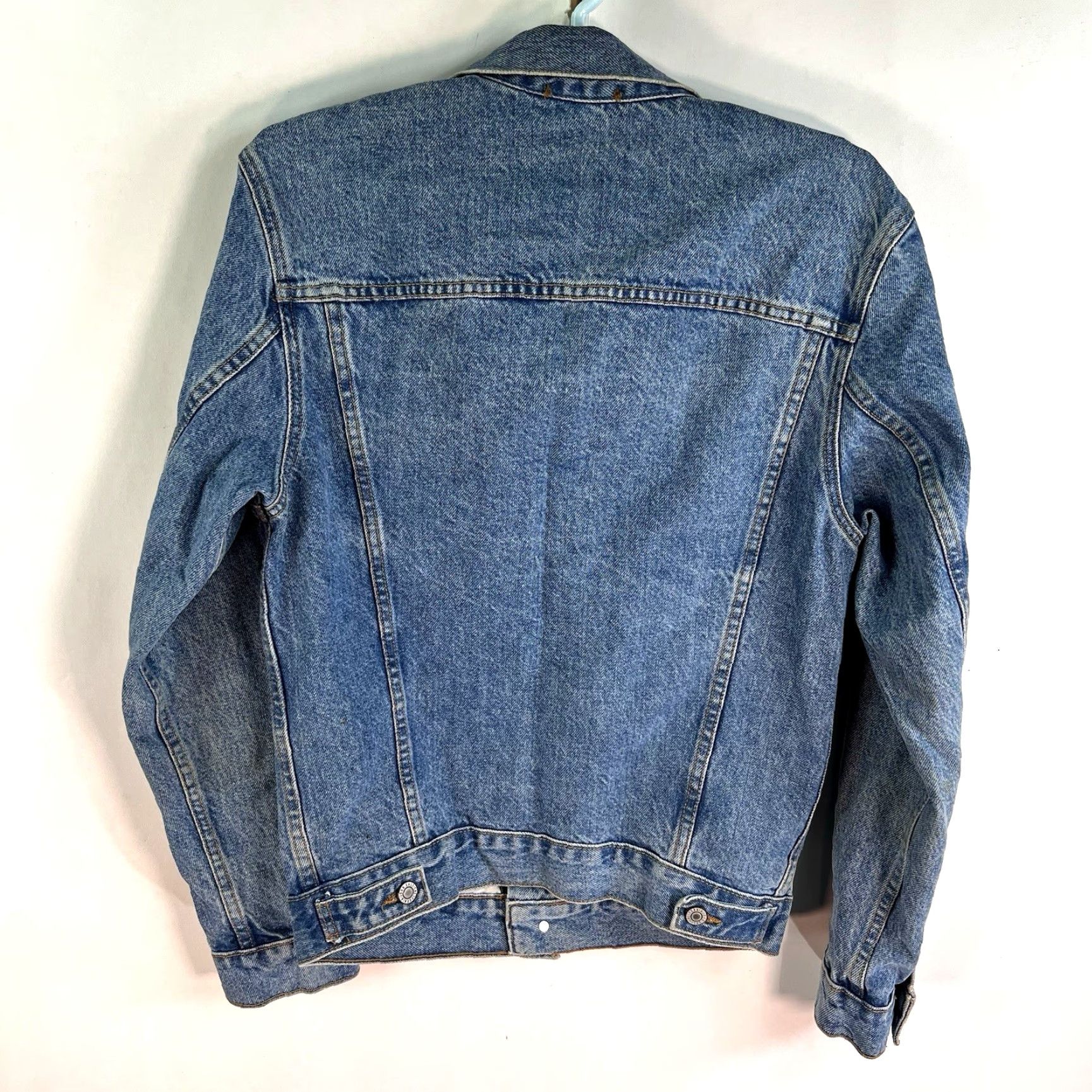 Vintage VINTAGE John Gault Denim Trucker Jacket Mens Size M Blue 90s Motorcycle Classic Size US M / EU 48-50 / 2 - 6 Thumbnail