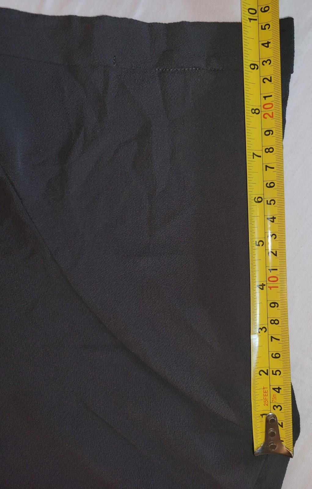 Designer Sweet Rain junior's charcoal gray XLshort sleeve blouse Size XL / US 12-14 / IT 48-50 - 7 Thumbnail