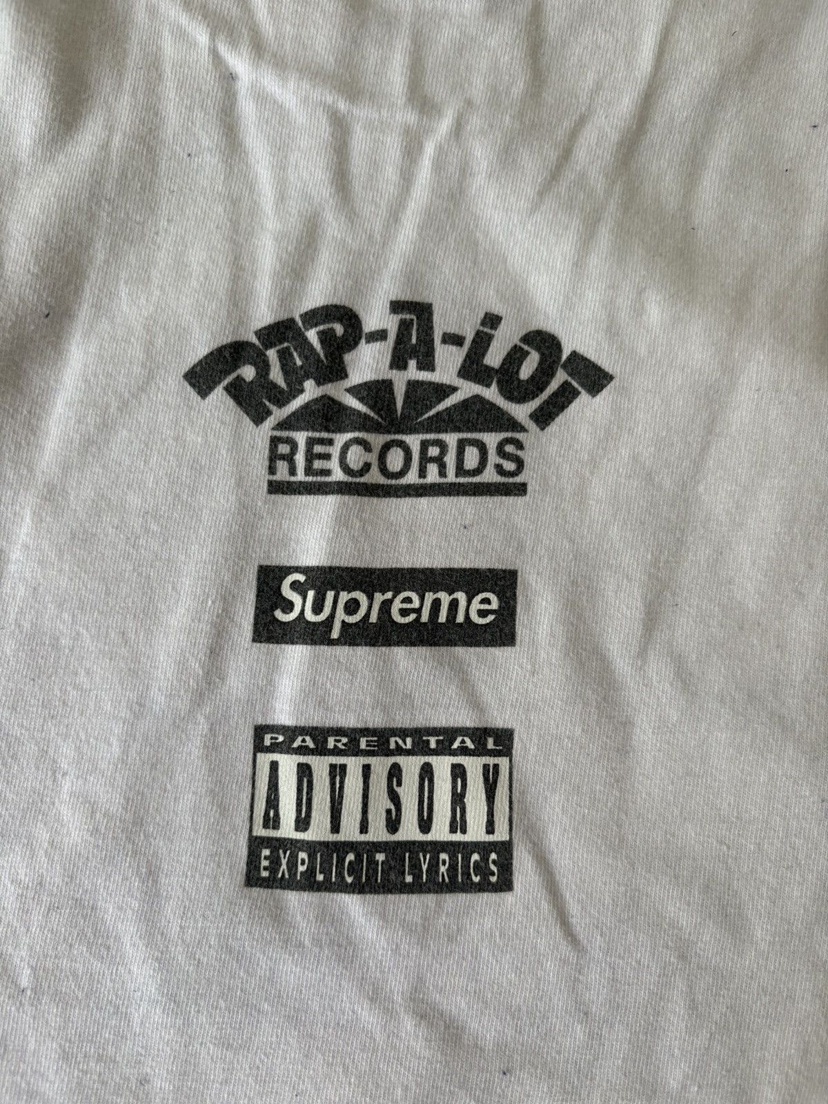 Supreme Supreme x Rap Alot Records T shirt Size US L / EU 52-54 / 3 - 3 Thumbnail