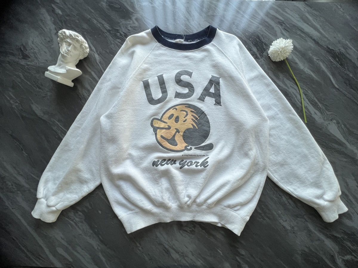 Anime × Cartoon Network × Vintage Popeye : Olive Newyork King Feature Size US M / EU 48-50 / 2 - 2 Thumbnail