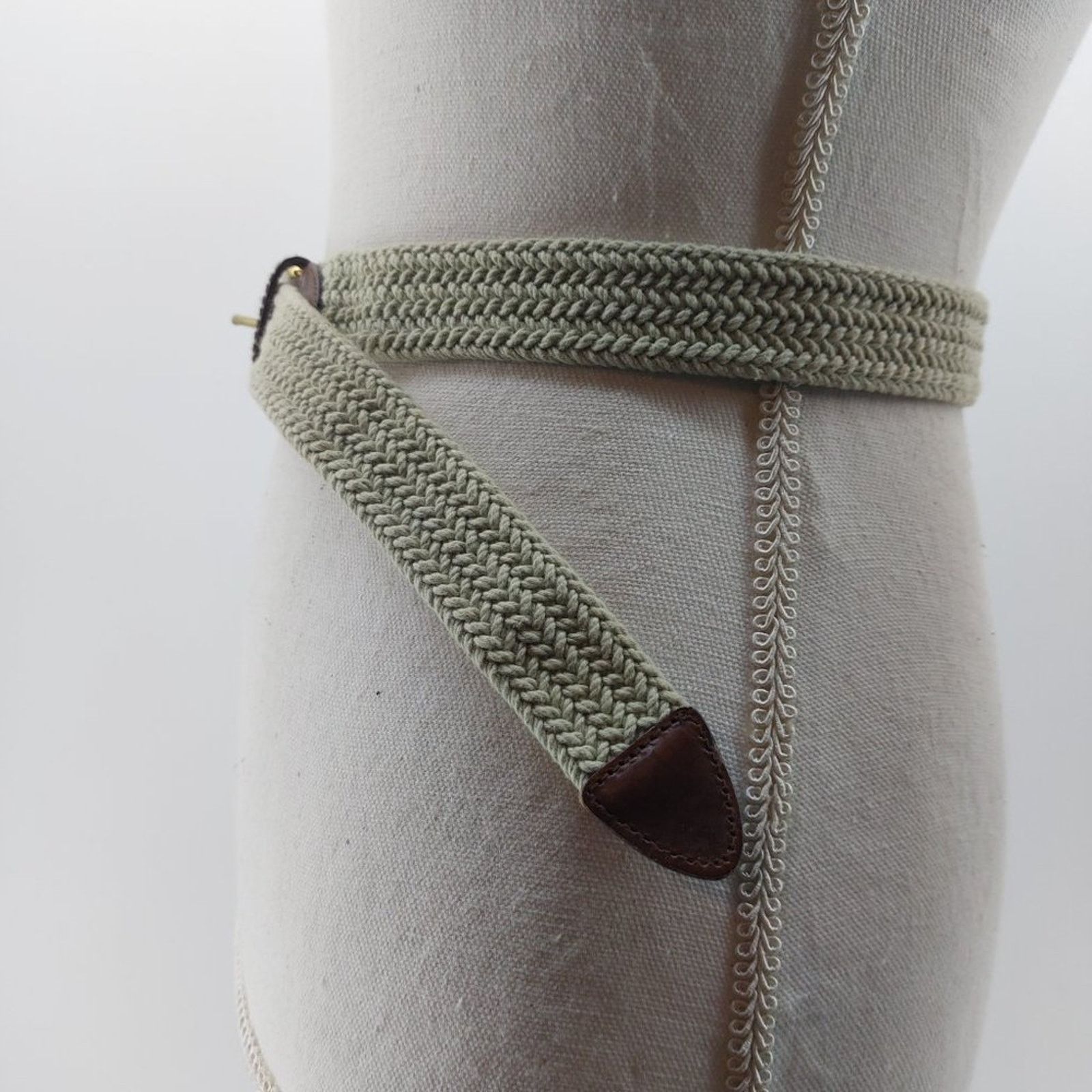 Other Donna Katz Women's Men's Unisex Braided Woven Rope Belt Size ONE SIZE - 4 Thumbnail