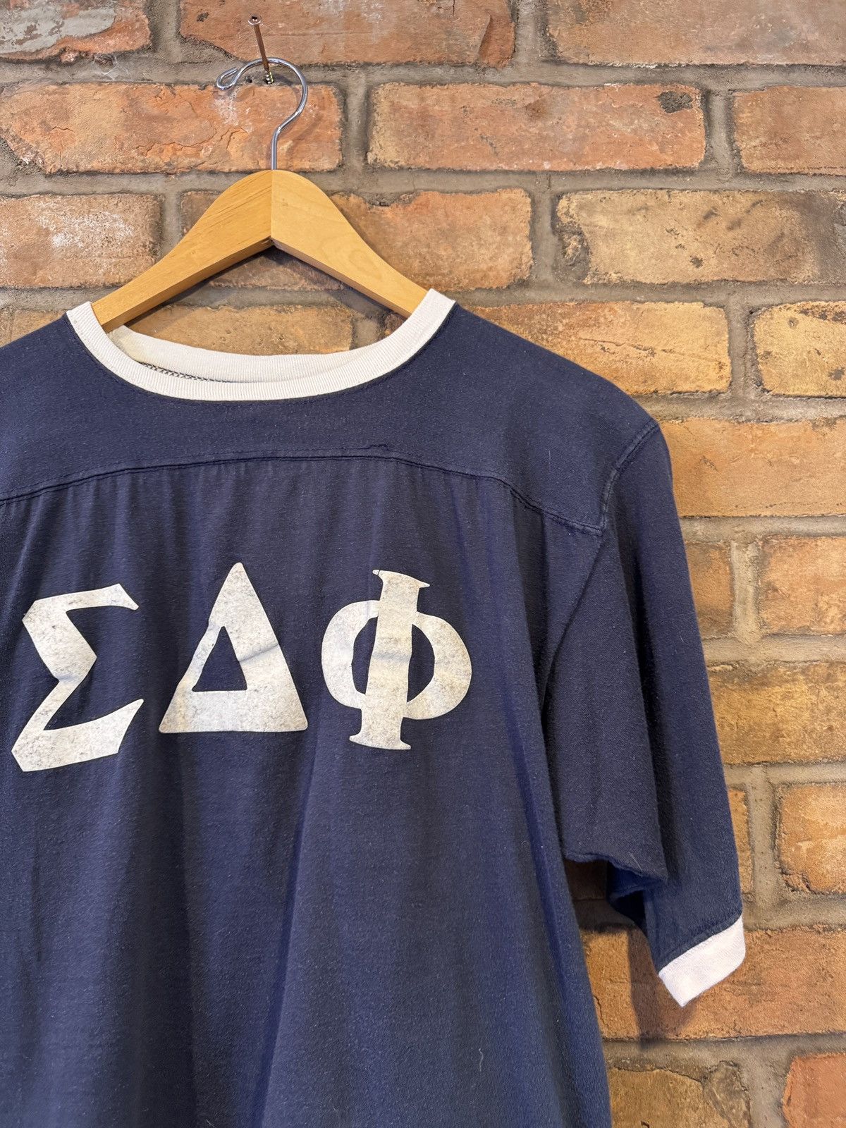 Vintage 60s Fraternity T Shirt Size US M / EU 48-50 / 2 - 3 Thumbnail