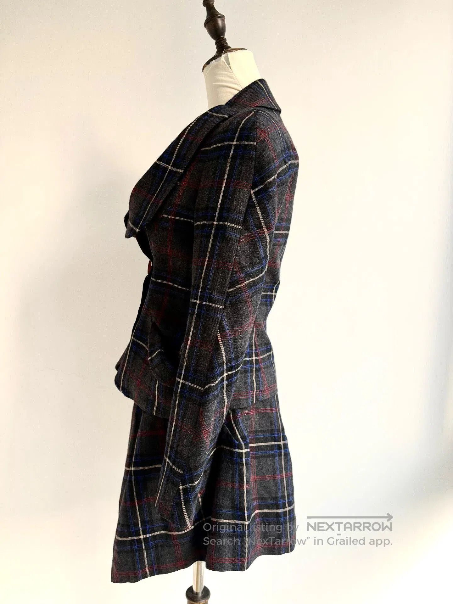 Vivienne Westwood Vivienne Westwood Gray Blue Plaid Set. Size M / US 6-8 / IT 42-44 - 2 Thumbnail