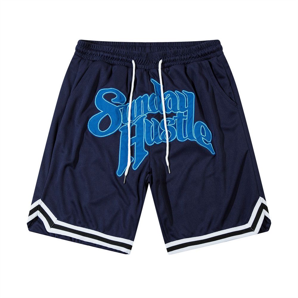 Japanese Brand × Vintage Letter patch embroidery casual trend loose sports shorts Size US 32 / EU 48 - 1 Thumbnail