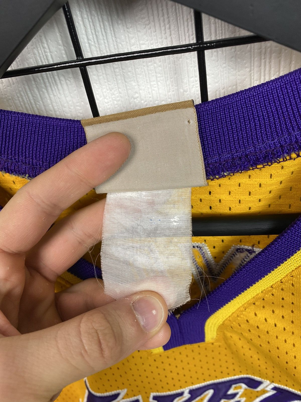 Mitchell & Ness × NBA Lakers #24 Kobe Bryant Jersey S Hardwood Classic Yellow LA Size US S / EU 44-46 / 1 - 10 Thumbnail