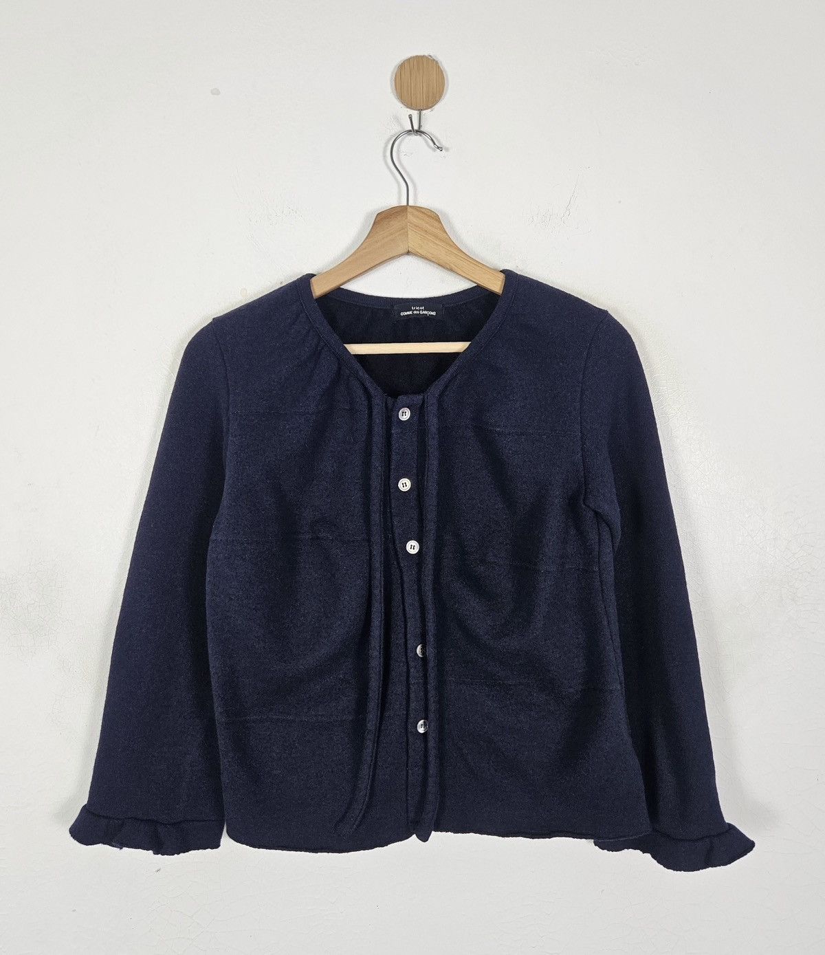 Tricot Comme des Garcons Comme des Garcons tricot CDG cardigan shirt Size S / US 4 / IT 40 - 1 Thumbnail
