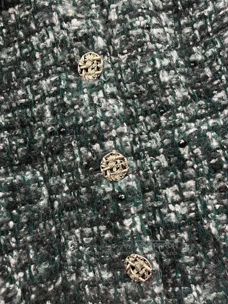 Chanel Chanel Forest Series Great Best Dark Green Jacket Size XS / US 0-2 / IT 36-38 - 2 Thumbnail