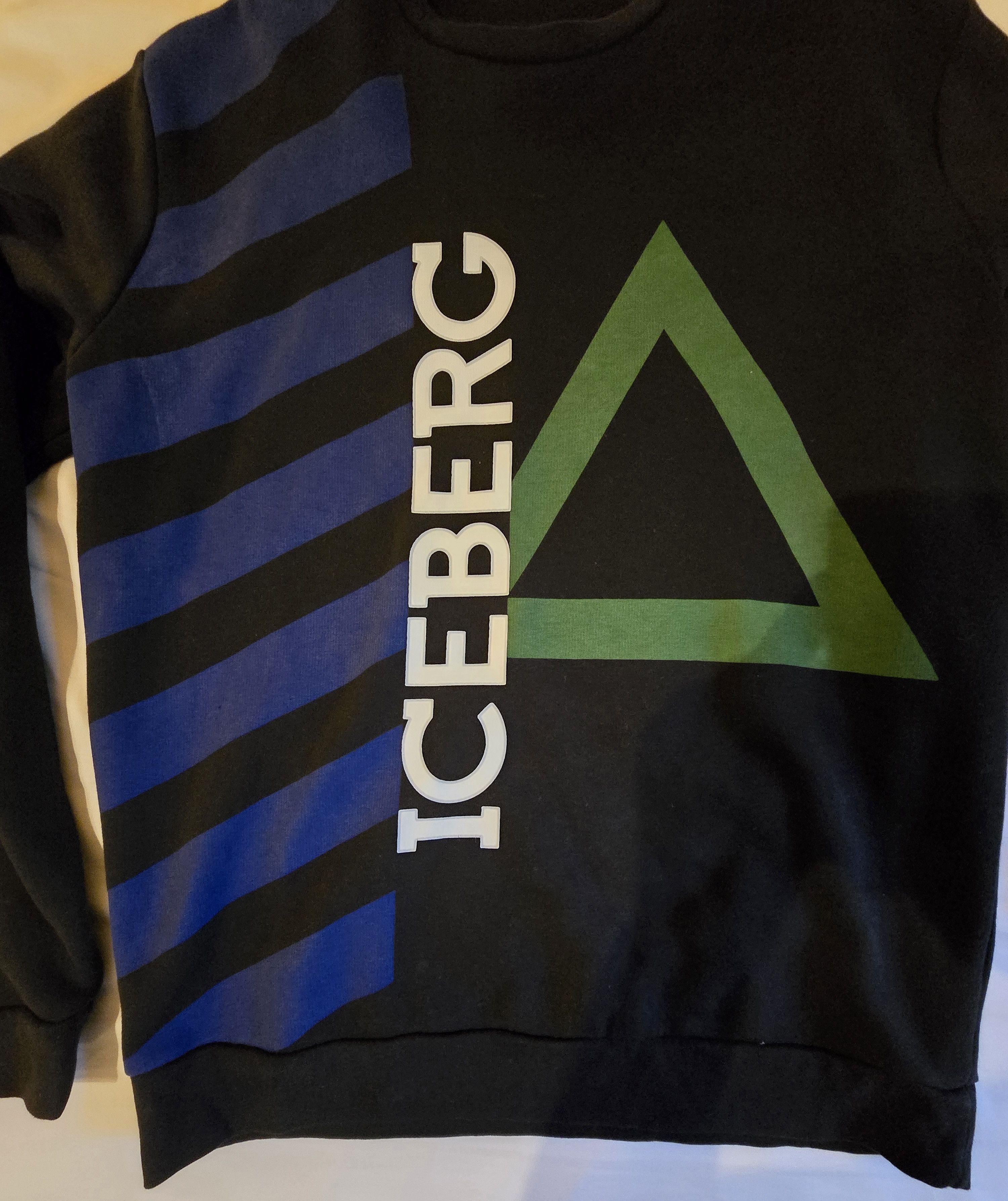 Iceberg Iceberg Navy Sweatshirt sz L Size US L / EU 52-54 / 3 - 2 Thumbnail