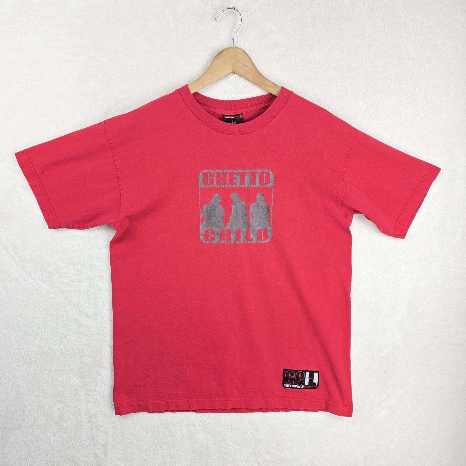 Other Vintage Ghetto Child Skateboard Wheels Shirt Large Skater Size US L / EU 52-54 / 3 - 2 Thumbnail