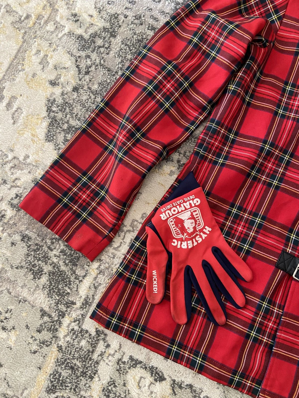 Hysteric Glamour HG WICKED ! HYSTERIC GLAMOUR RIDER GLOVES Size ONE SIZE - 8 Thumbnail