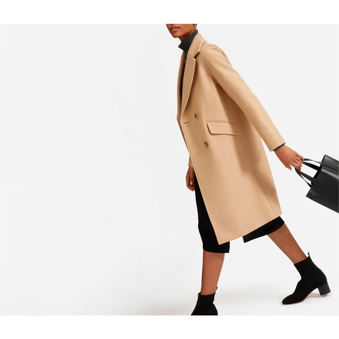 Everlane Everlane - Italian Re-Wool Coat / size 8 / Tan / NWT Size M / US 6-8 / IT 42-44 - 3 Thumbnail