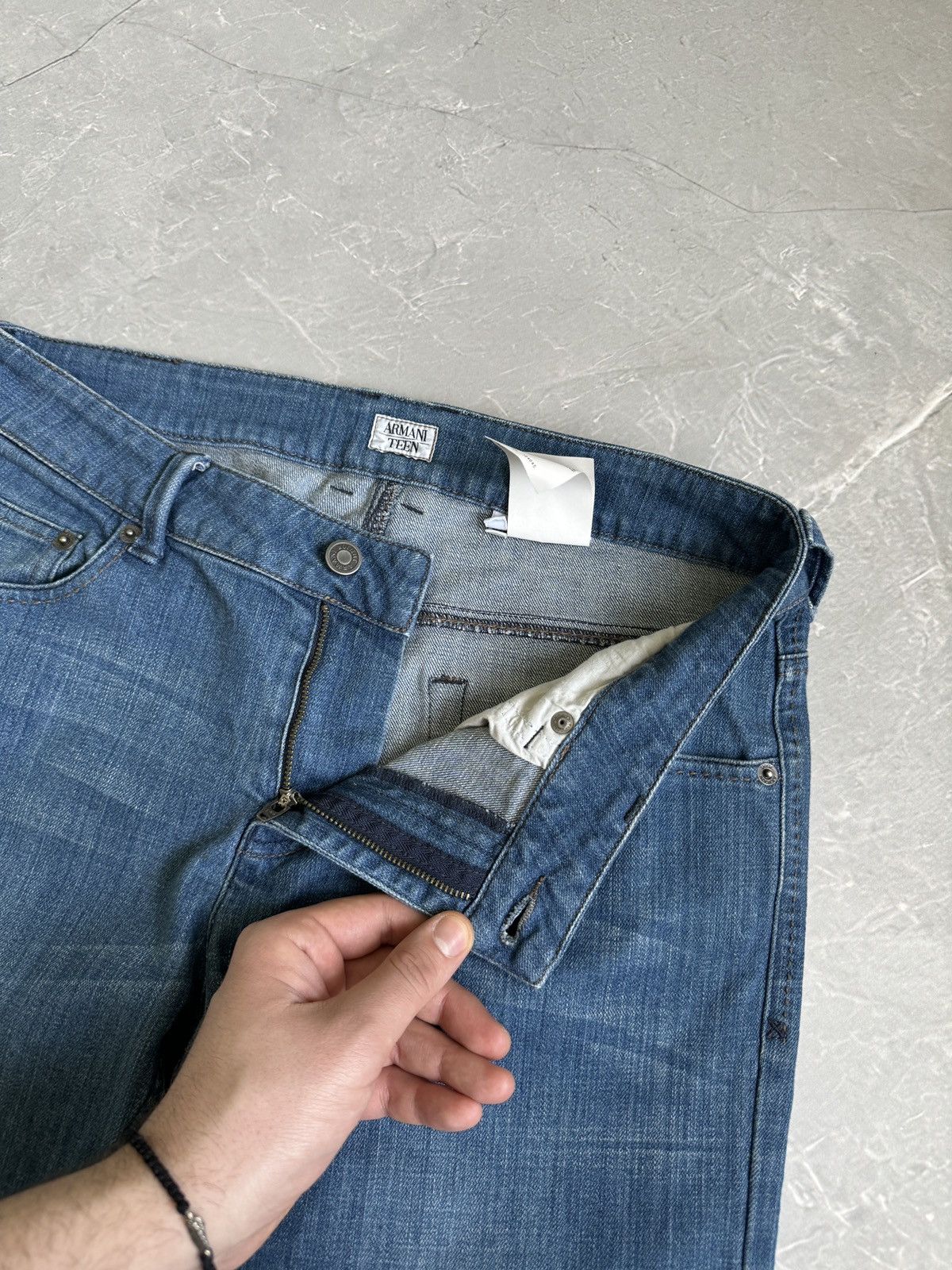 Armani Armani Jeans Denim Pants Straight Size US 28 / EU 44 - 9 Thumbnail