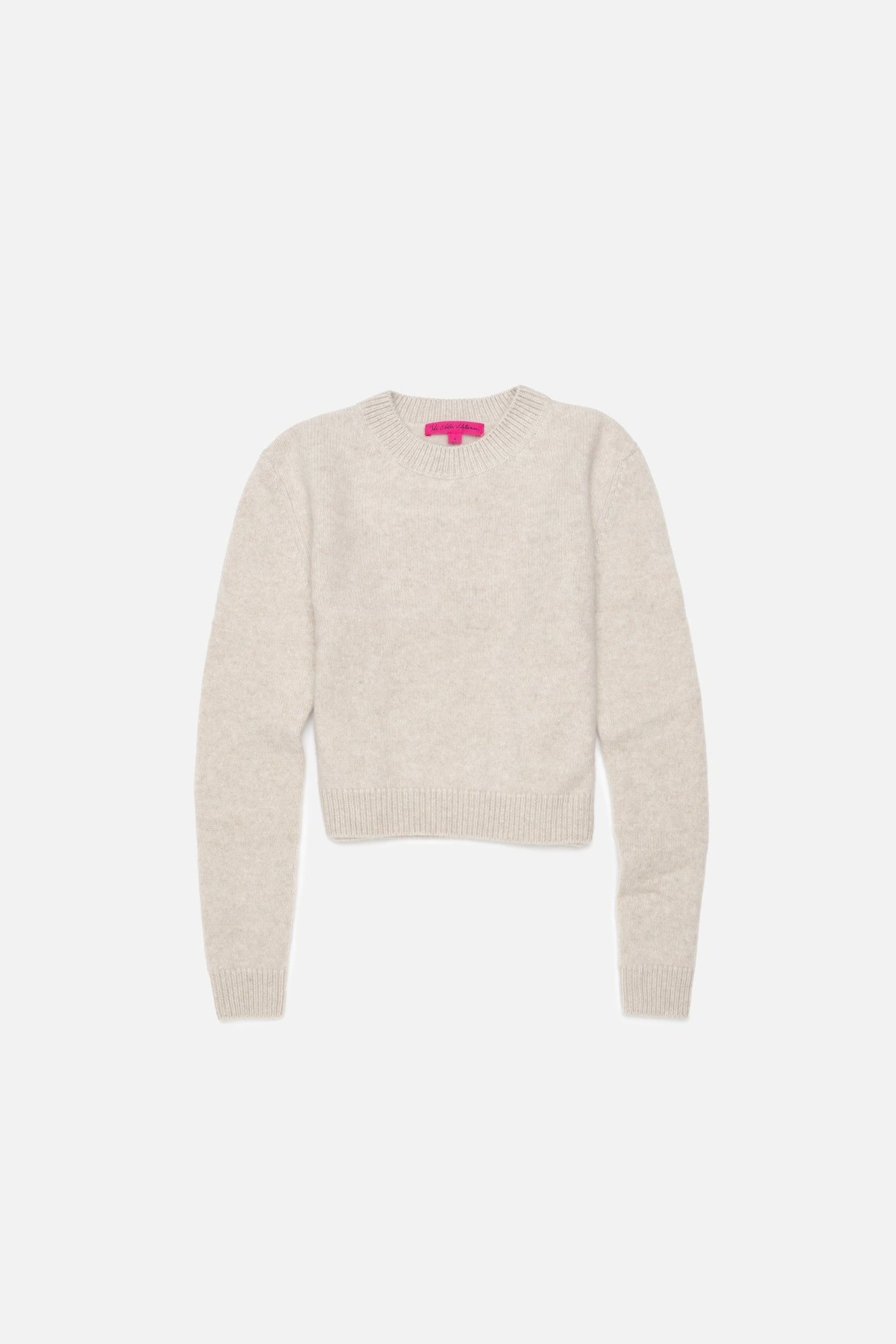 The Elder Statesman $1050 The Elder Statesman Simple Crew Cashmere Sweater Size XS / US 0-2 / IT 36-38 - 1 Thumbnail
