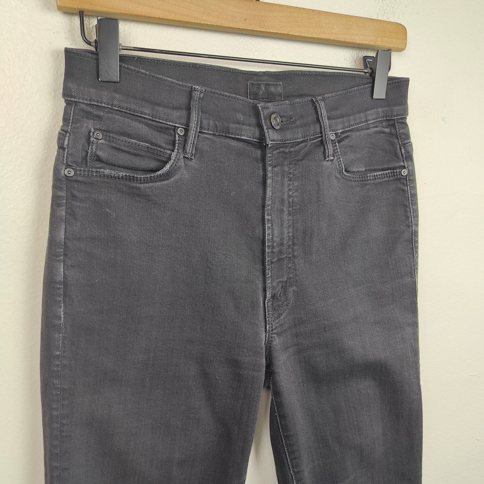 MOTHER Mother Stunner Zip Ankle Step Fray Womens 27 Not Guilty Size 27" / US 4 / IT 40 - 2 Thumbnail