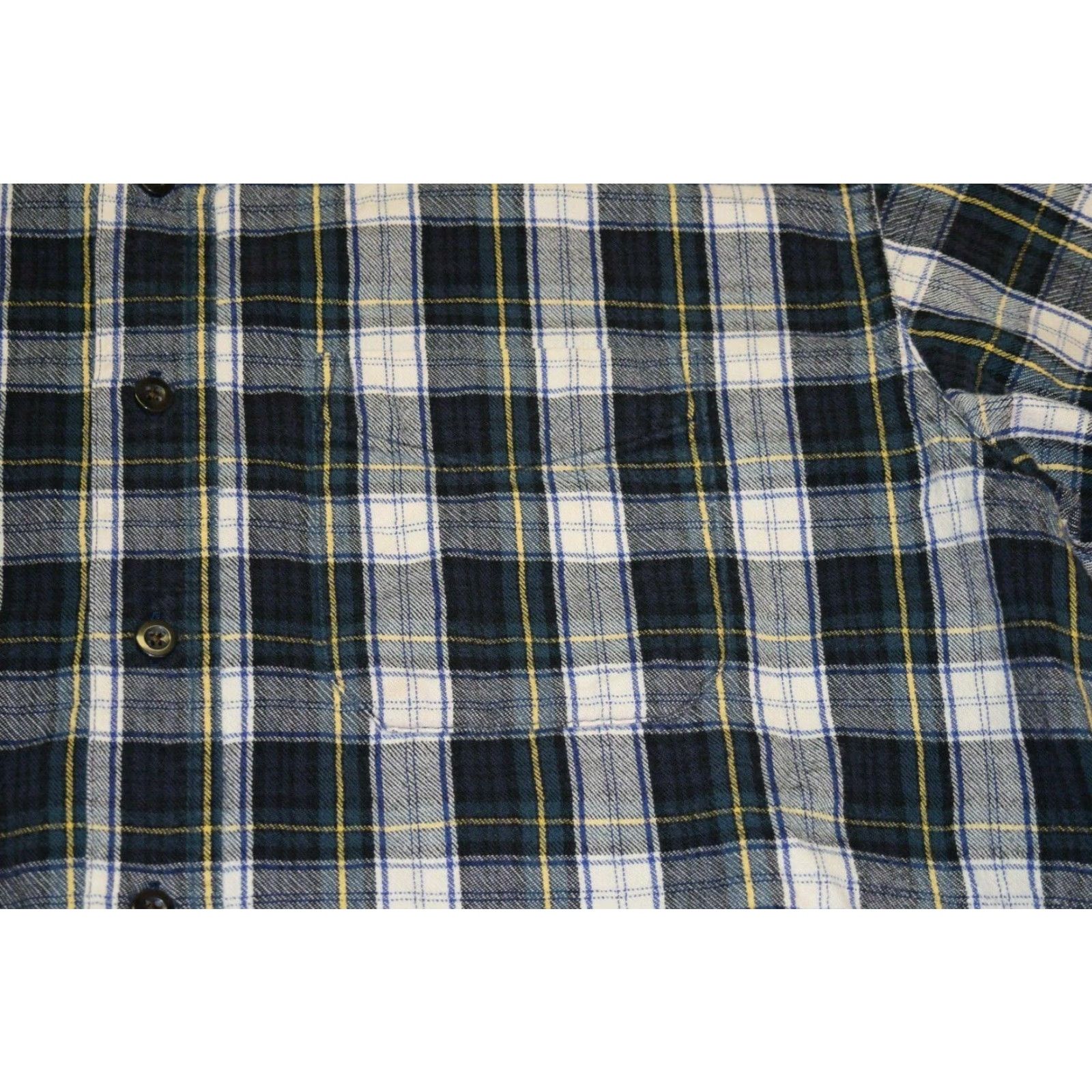 Vintage LL Bean Scotch Plaid Flannel Shirt Large Tall LT Green 100% Cotton Button-Up Shirt, Men, Vintage? No (adjust). Size US L / EU 52-54 / 3 - 5 Thumbnail