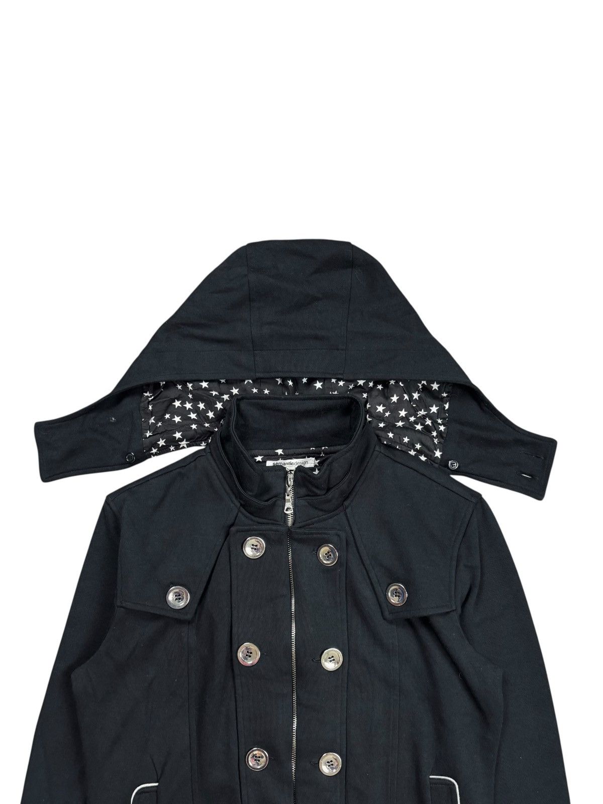 Tornado Mart 2000s Semantic Design - Napoleon Hooded Jacket Size US M / EU 48-50 / 2 - 7 Thumbnail