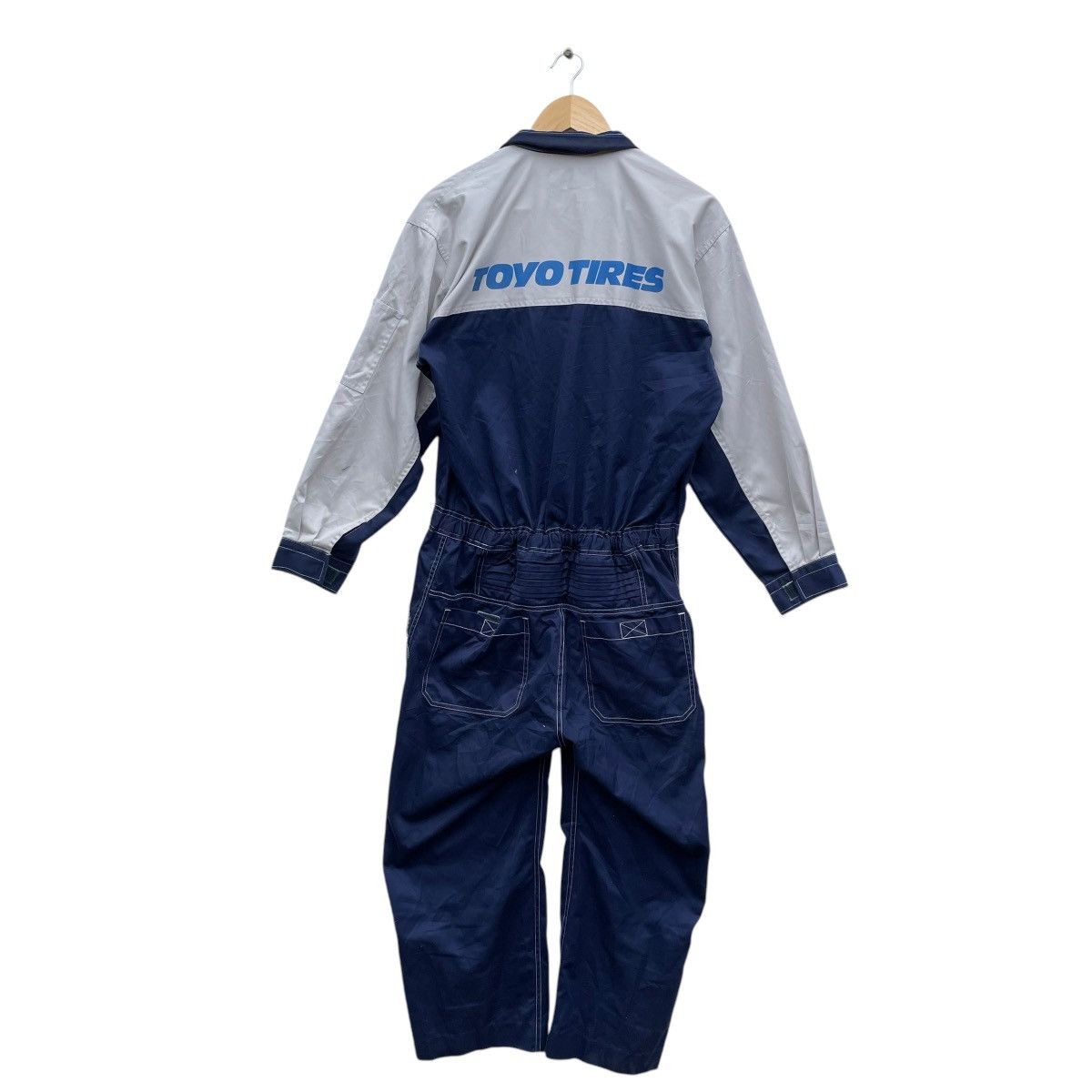 Japanese Brand × Vintage 💥Vintage Toyotires Workwear Coverall Suit Jacket Size US 31 - 2 Thumbnail