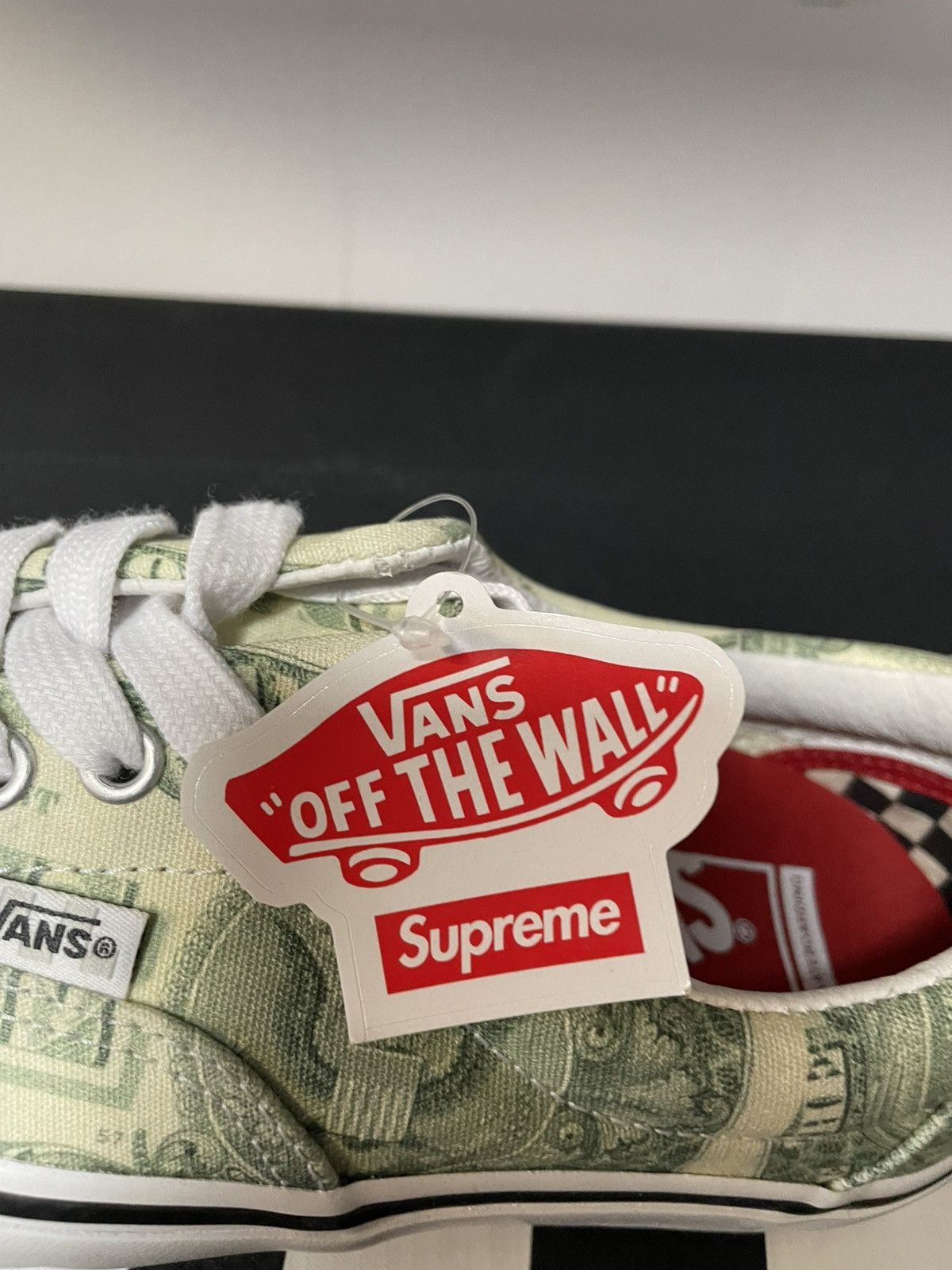 Supreme × Vans Supreme dollar Vans Size US 6.5 / EU 39-40 - 3 Thumbnail
