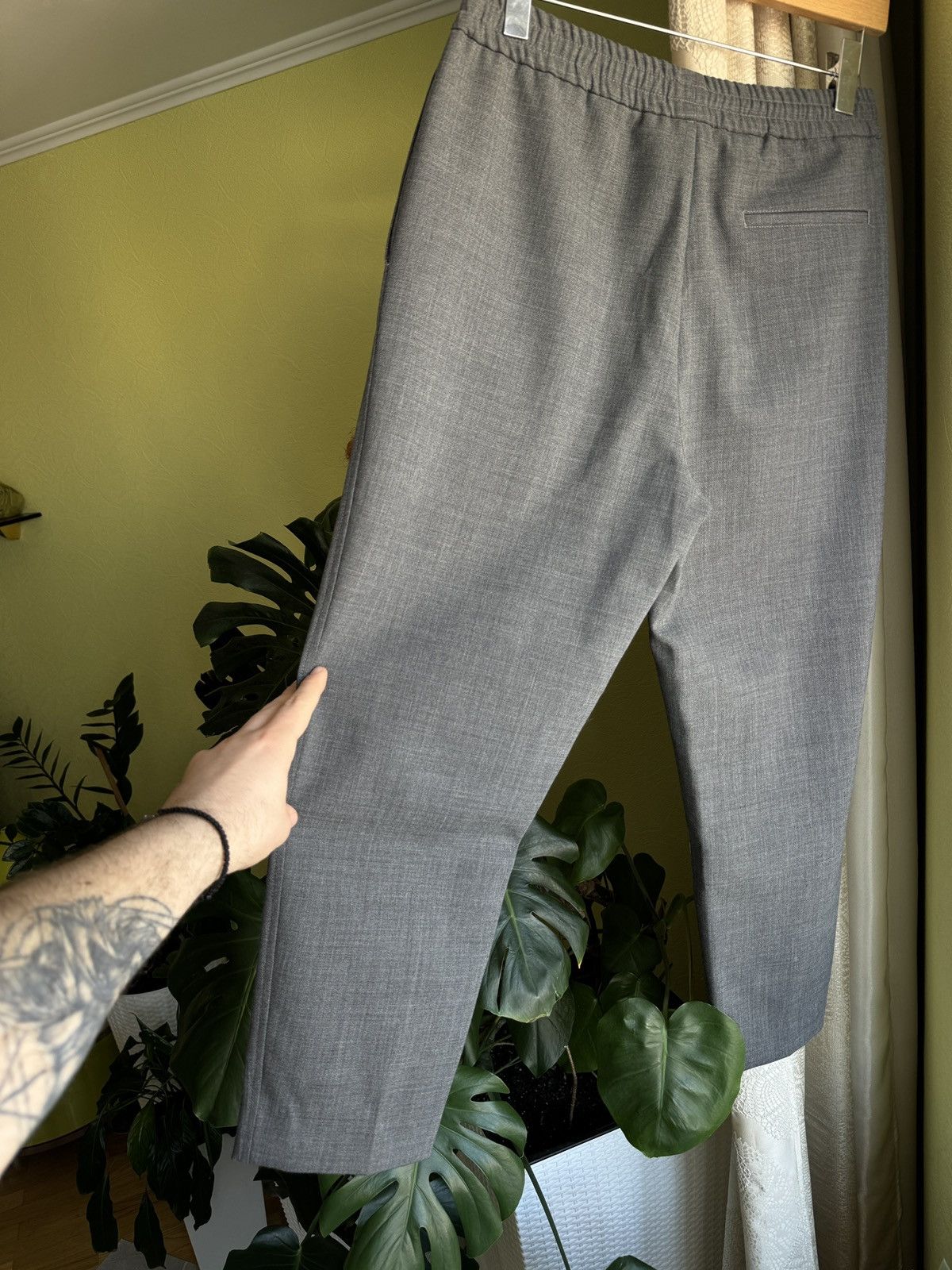 Wood Wood Wood Wood Cropped Trousers Wool Size US 32 / EU 48 - 12 Thumbnail