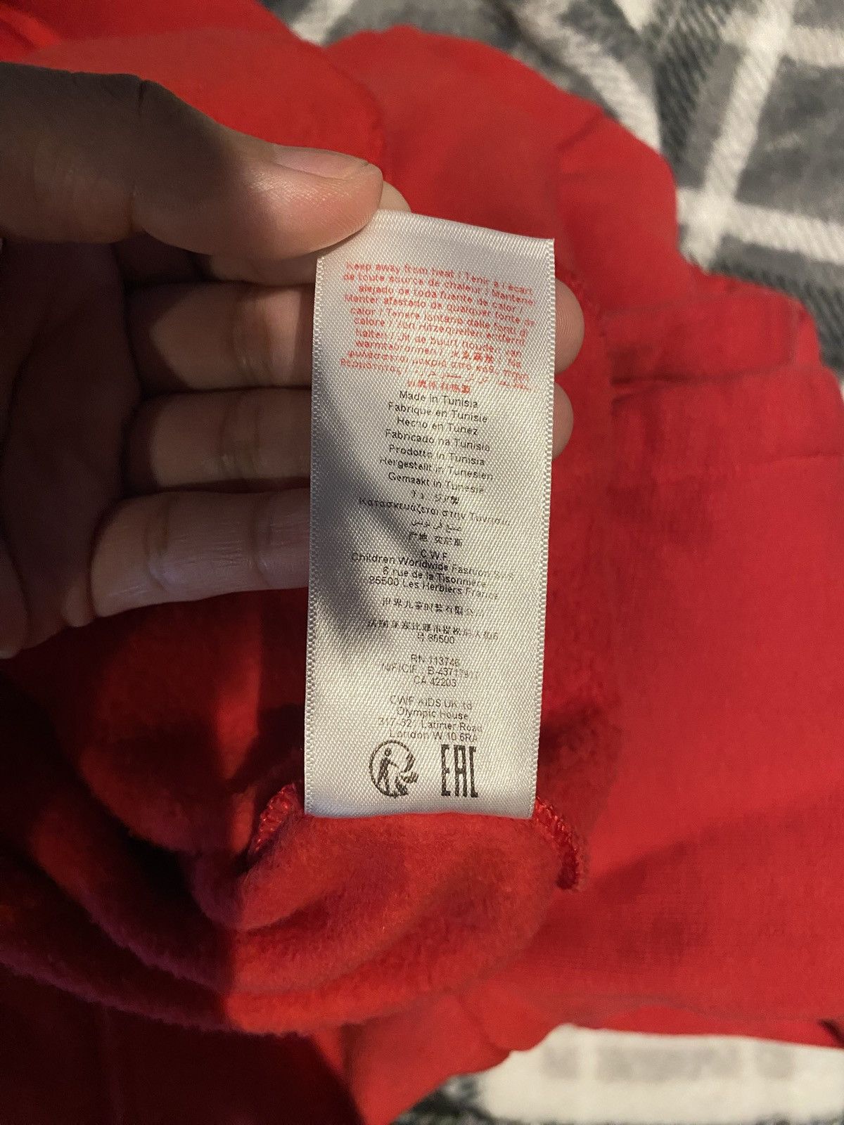 Lanvin Red Lanvin youth size hoodie Size US XS / EU 42 / 0 - 6 Thumbnail