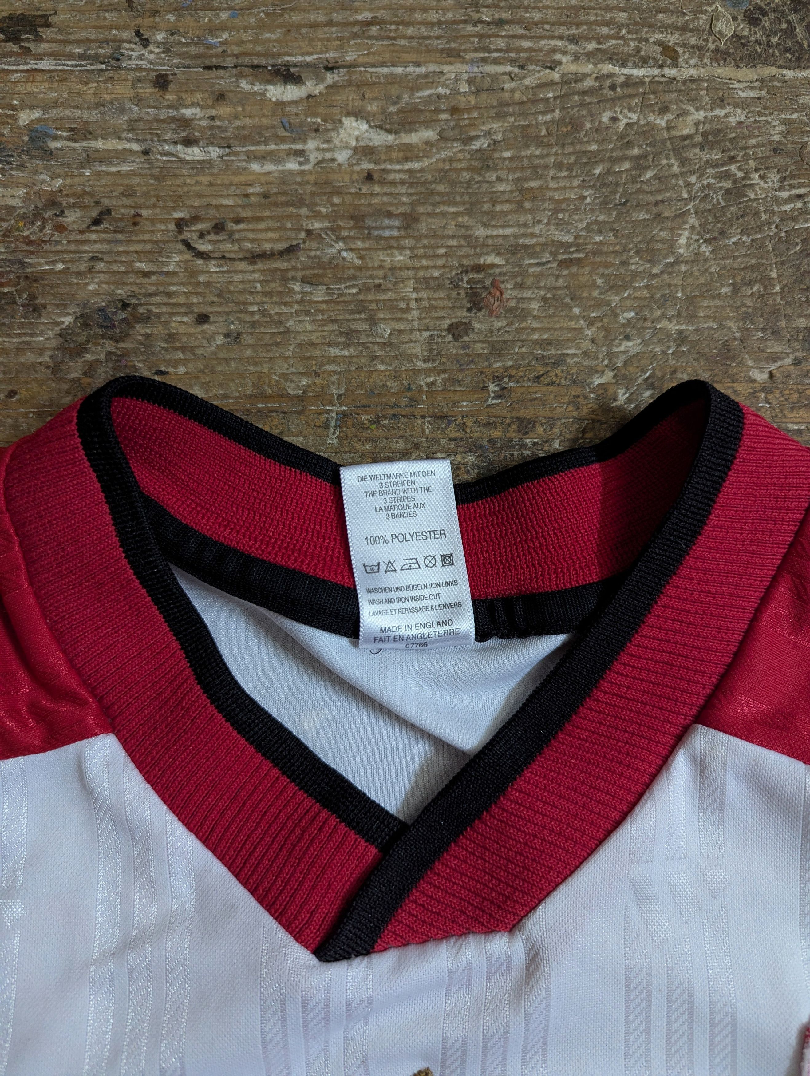 Adidas 1999 Adidas CSV Stuttgart Berner Elektrotechnik Jersey Size US XL / EU 56 / 4 - 9 Thumbnail