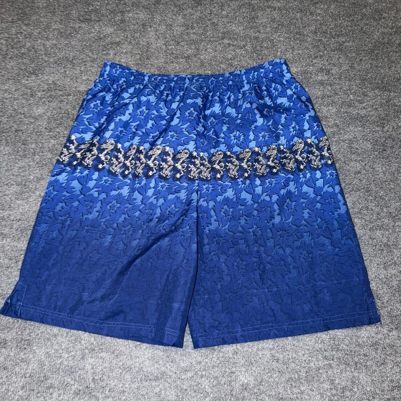 Billabong Surfing Champion Dragon Print Lined Shorts Mens XL JNCO Size US 36 / EU 52 - 4 Thumbnail