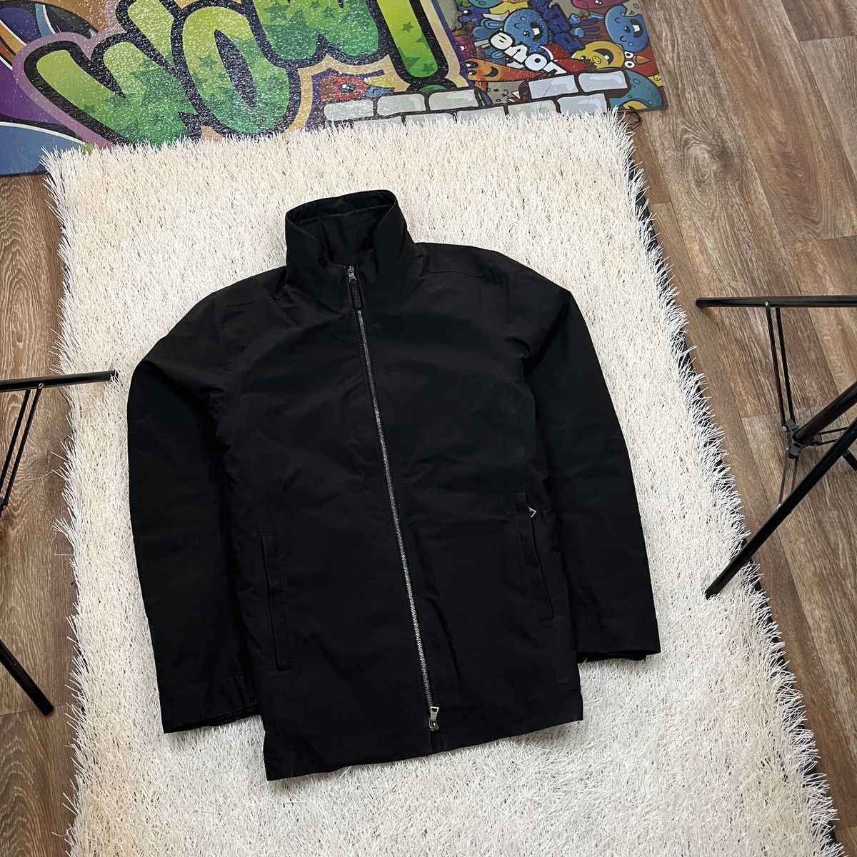 ジャケット・アウター 2000s prada sport Gore-Tex nylon jacket SS 2000 PRADA SPORT GORE-TEX SLOPE JACKET - Jazzy Badger