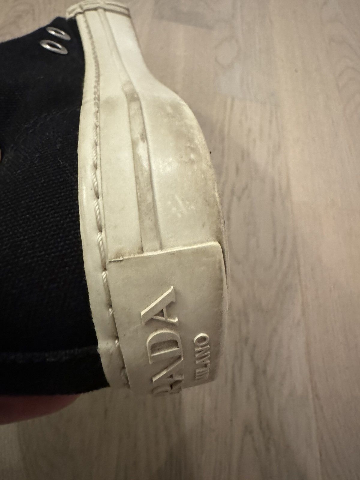 Prada PRADA sneakers SZ UK 6.5 fit as in photos show by tape measu Size US 8 / EU 41 - 12 Thumbnail
