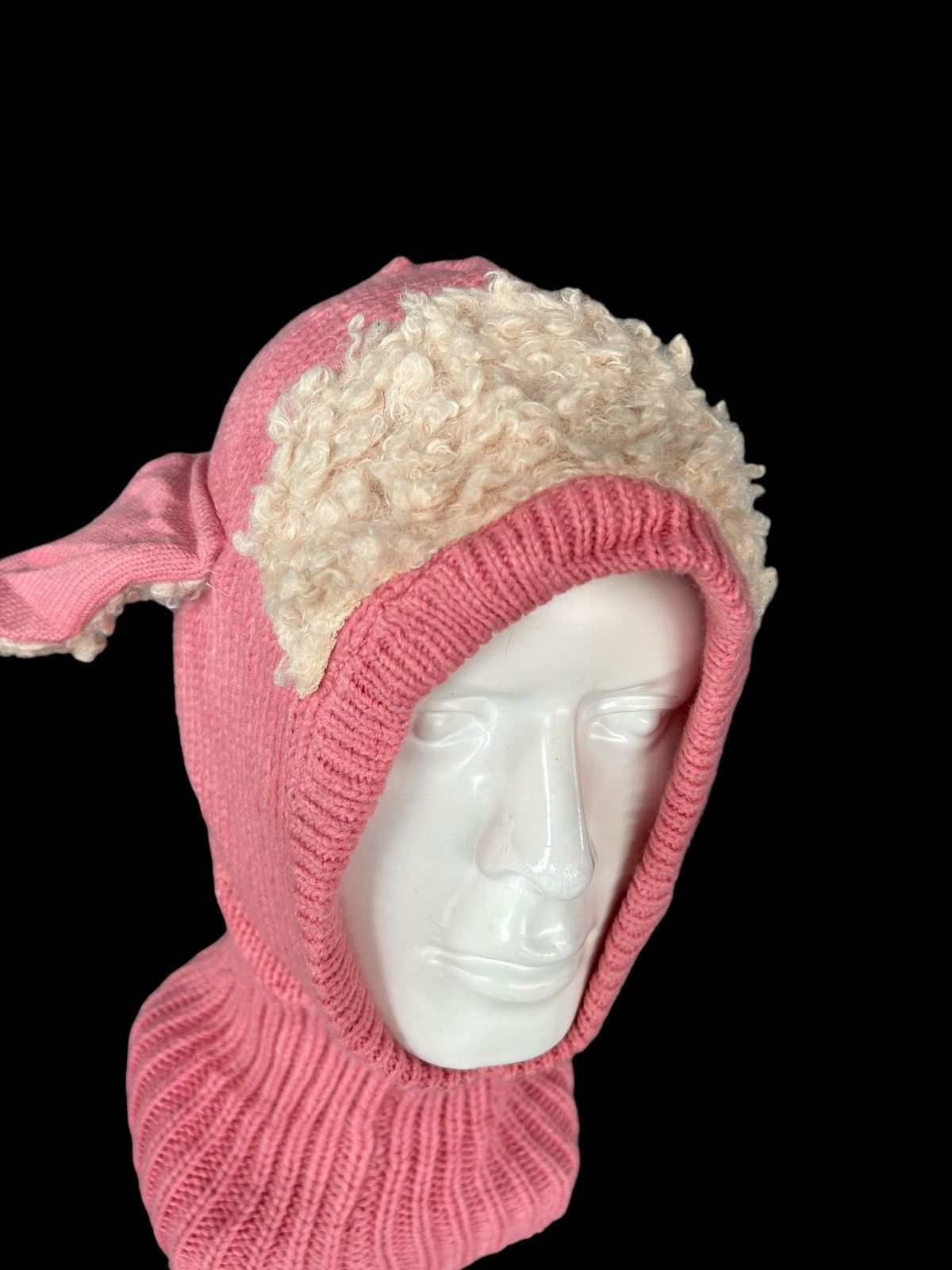 Japanese Brand × Kapital × Vintage Balaclava Masked Rare Knitt Beanie Hats ☠️ Size ONE SIZE - 6 Thumbnail