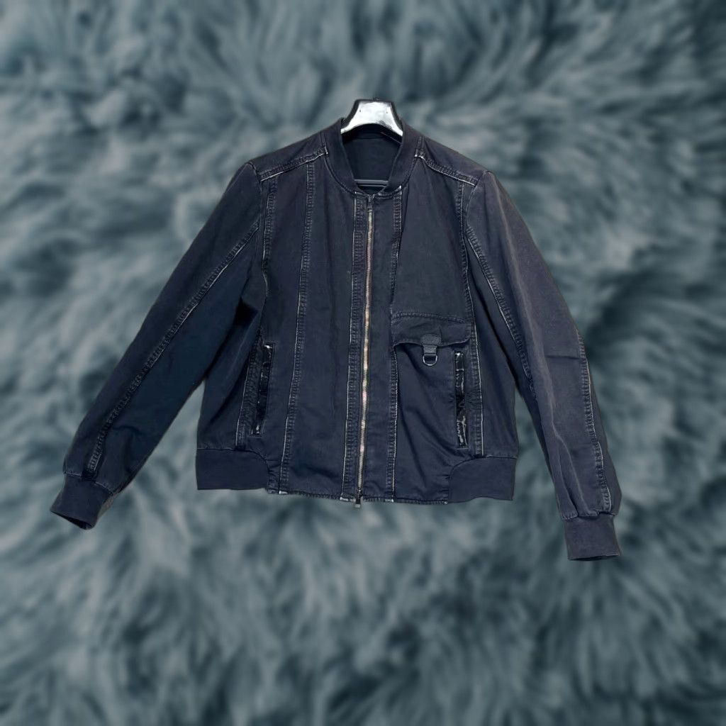 Neil Barrett Black and White Varsity Jacket | Grailed