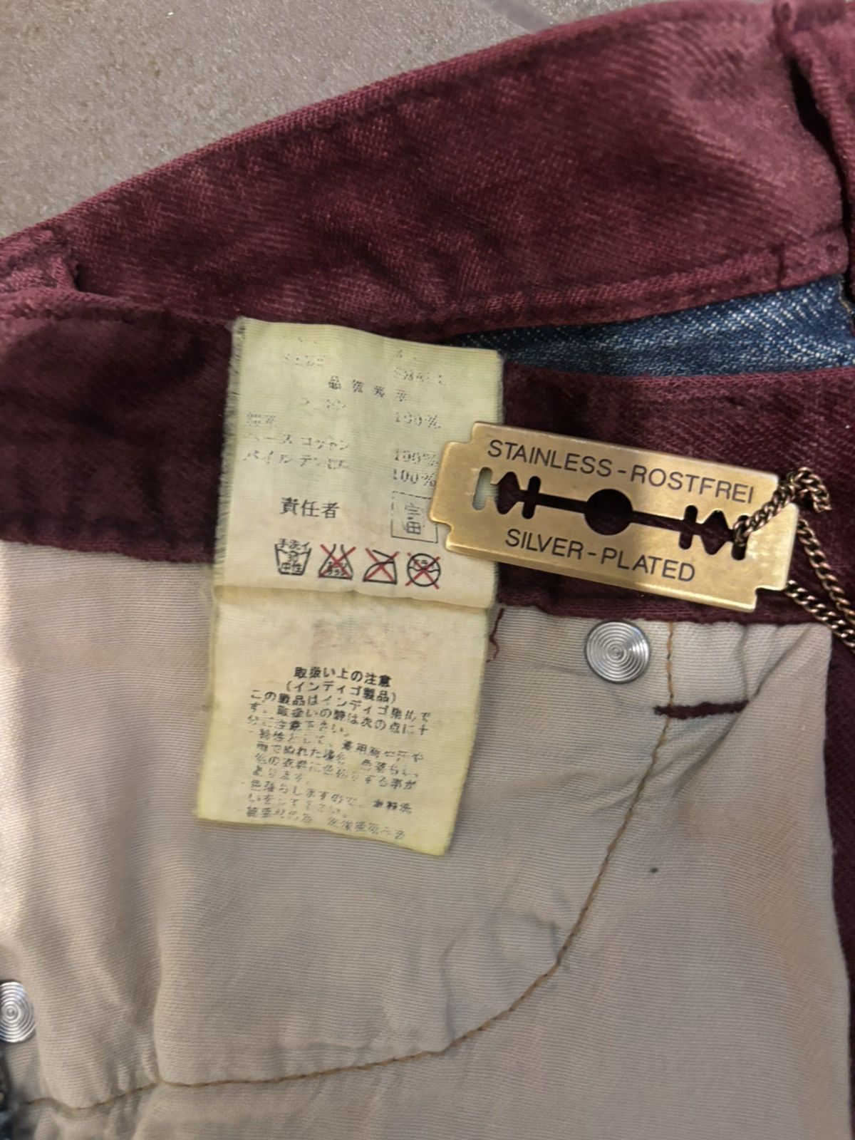 Undercover Undercover aw02 witches cell division crash denim Size US 29 - 4 Thumbnail