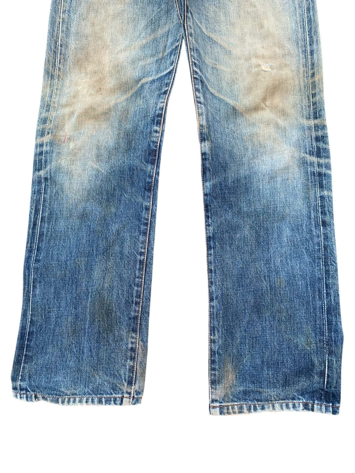 Kapital VINTAGE EDWIN 505XX SELVEDGE RUSTY MUDWASH DISTRESSED DENIM Size US 29 - 7 Thumbnail