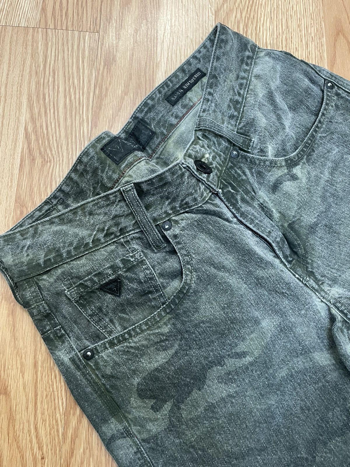 Guess Guess 1981 Vintage Camo Denim Size US 30 / EU 46 - 5 Thumbnail