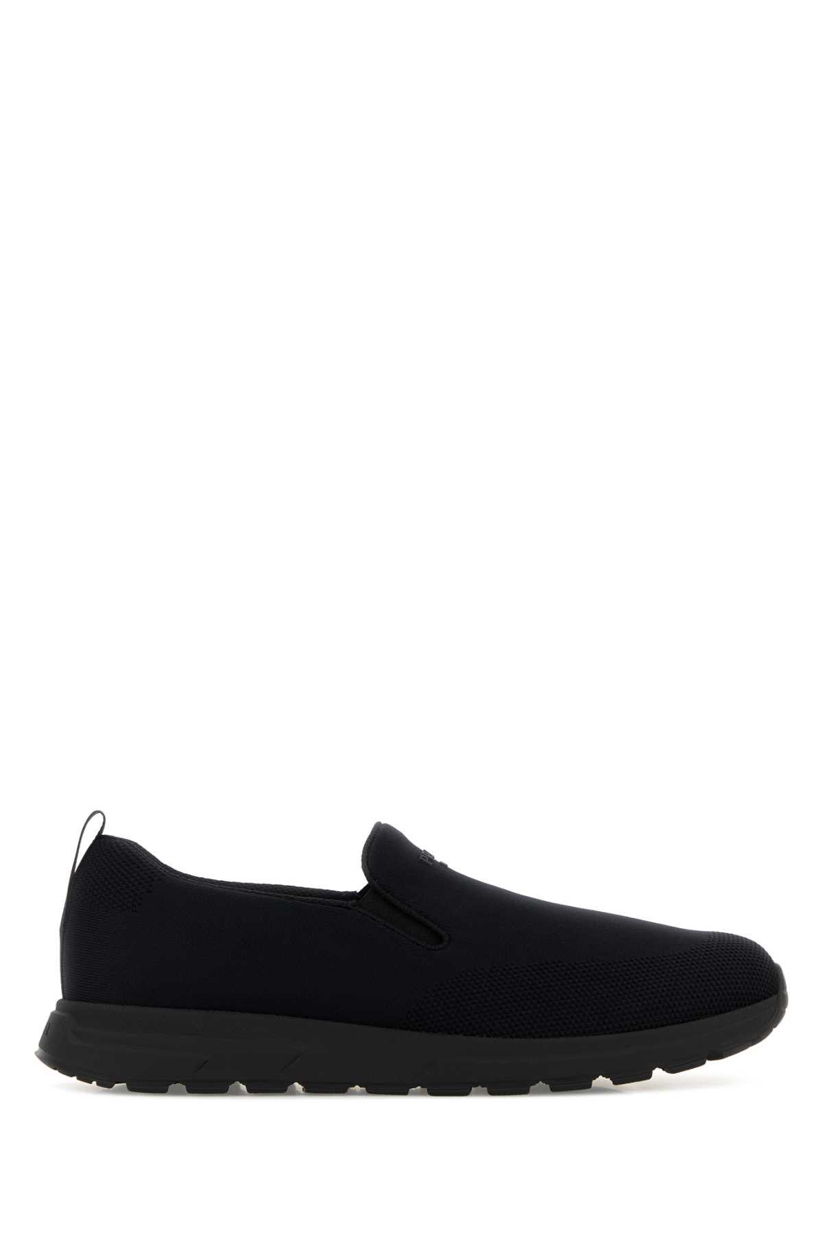 Prada Black Jersey Slip Ons Size US 9 / EU 42 - 1 Thumbnail