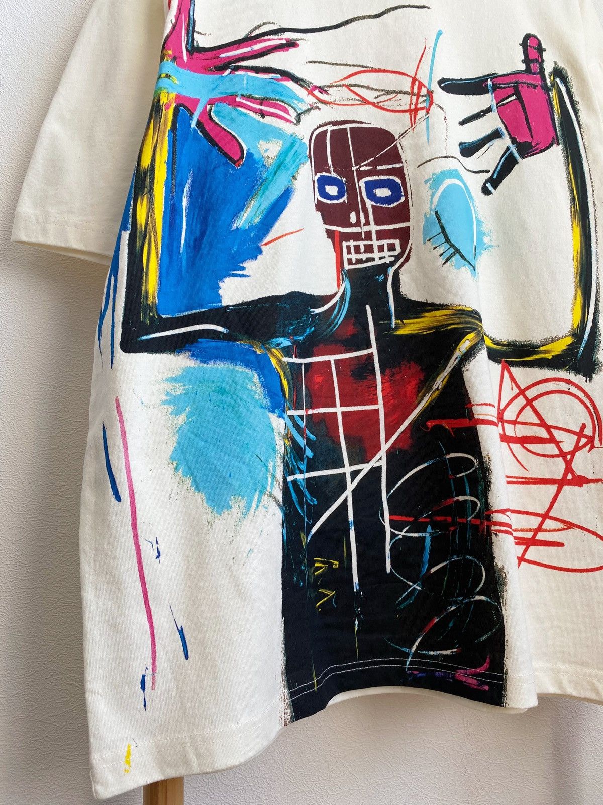 H&M × Jean-Michel Basquiat × Who Decides War WHO DECIDES WAR x BASQUIAT x H&M RELAXED FIT COTTON T-SHIRT Size US XL / EU 56 / 4 - 2 Thumbnail