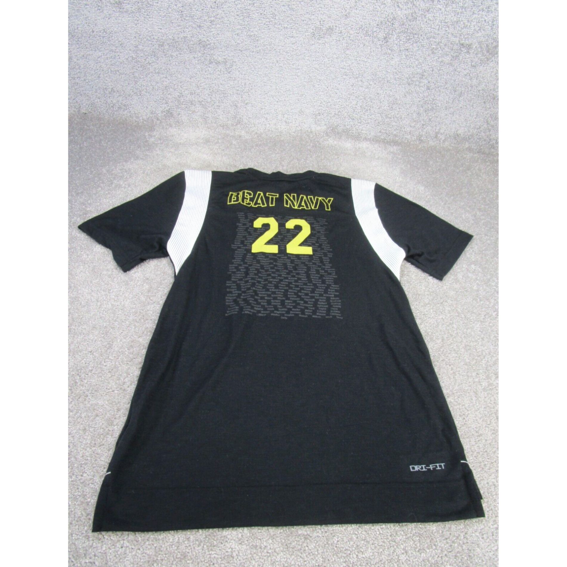 Nike Nike Mens Short Sleeve Army Black Stretch Shirt Medium XL Size US M / EU 48-50 / 2 - 3 Thumbnail