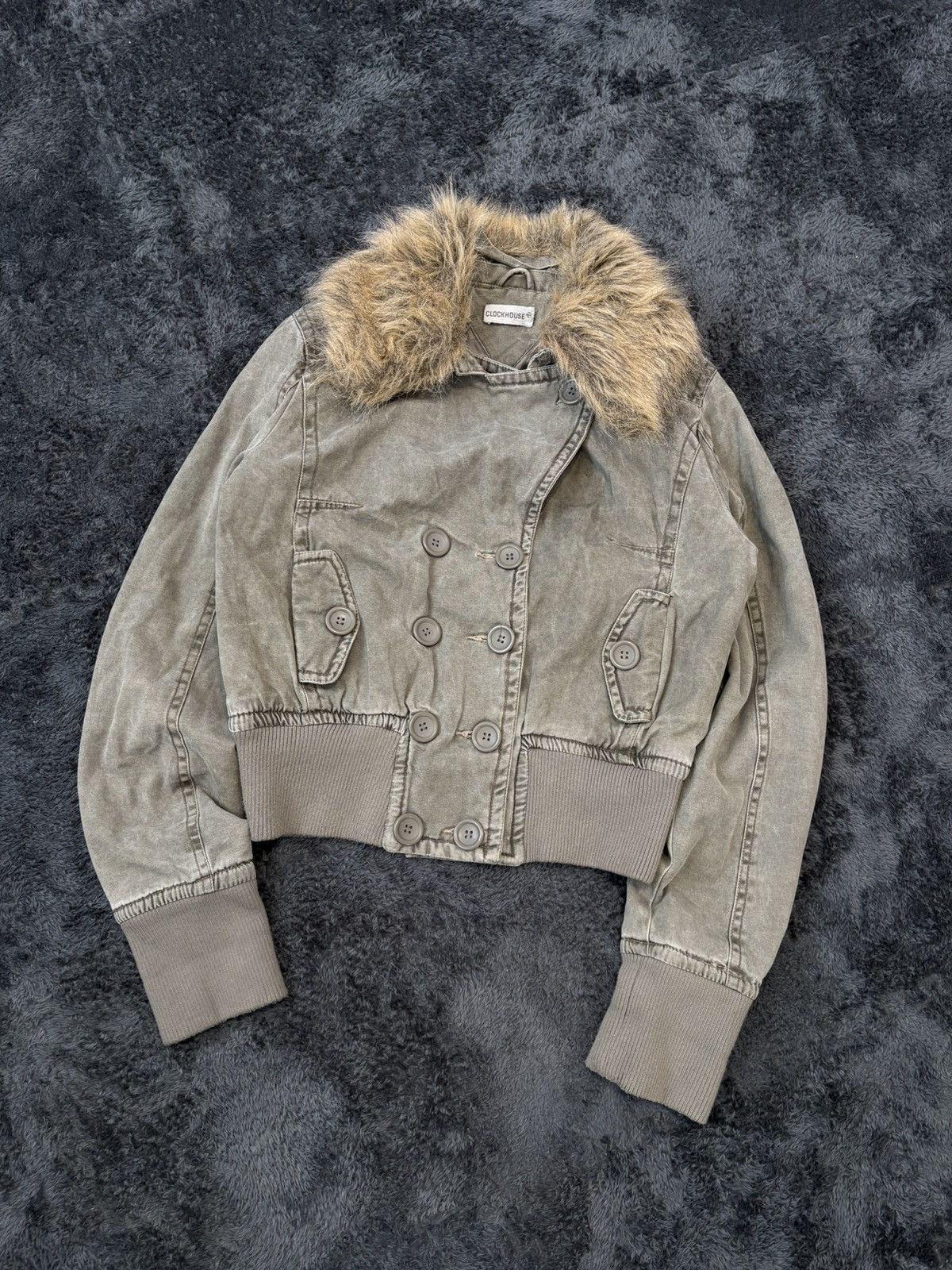 Hysteric Glamour × Undercover 00s Napoleon Military Faux Fur LGB Style Bomber Jacket Size M / US 6-8 / IT 42-44 - 1 Thumbnail
