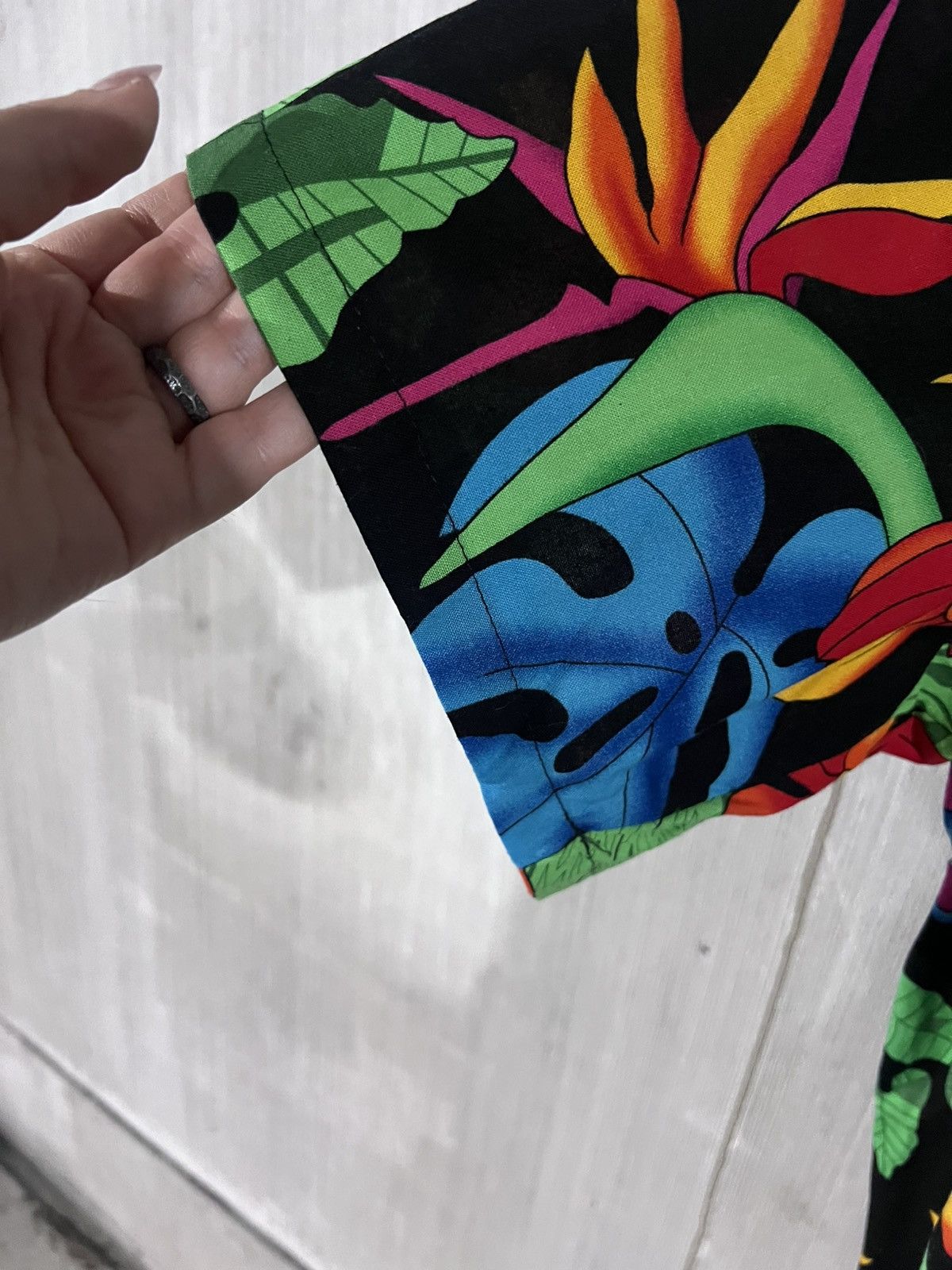 Other Vintage 90s Toucan Dance by Fast Lane Made in USA Tropical L Size US L / EU 52-54 / 3 - 7 Thumbnail
