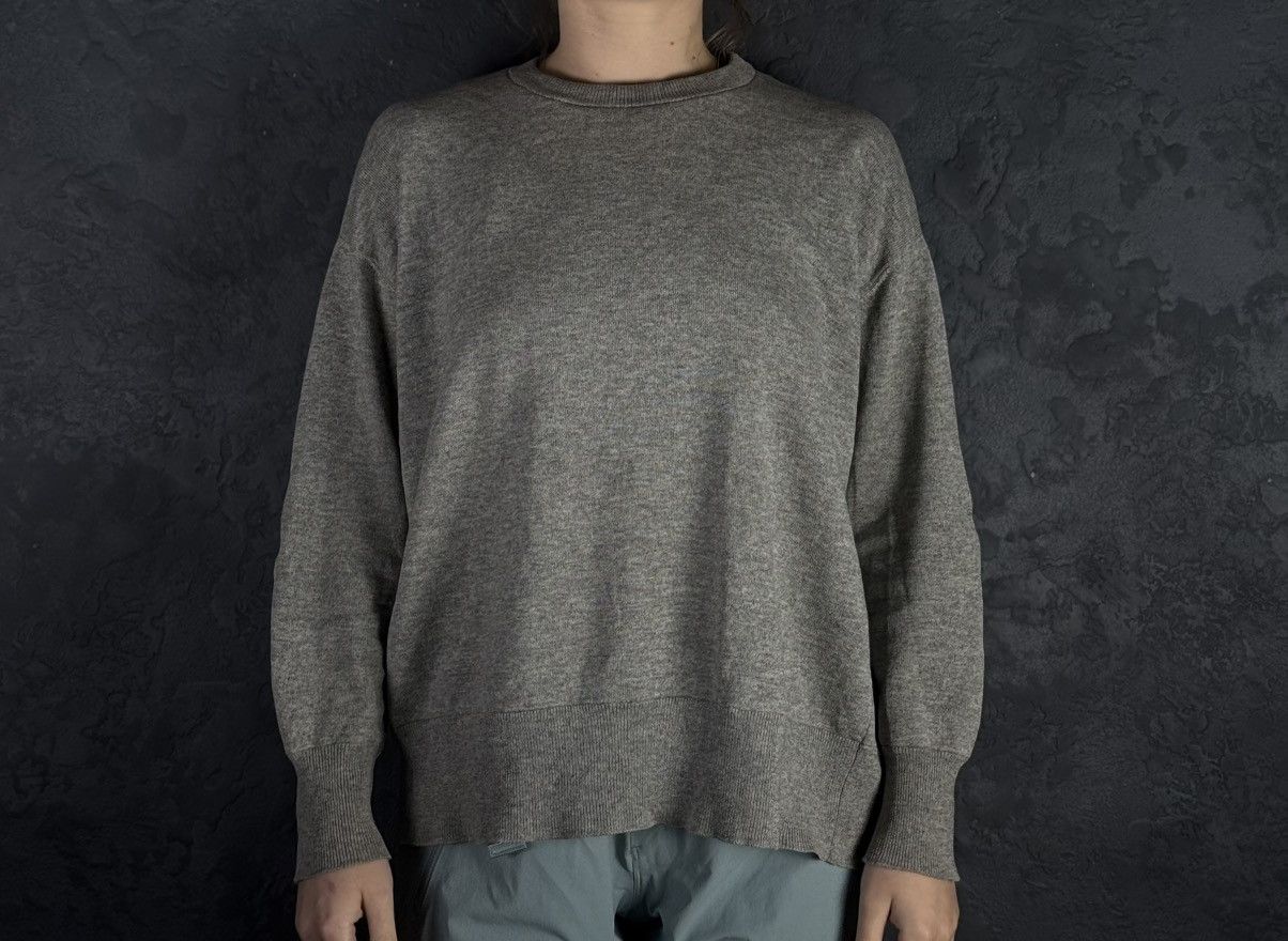Brunello Cucinelli BRUNELLO CUCINELLI Cashmere Elbow Patch Women’s Sweater Size M / US 6-8 / IT 42-44 - 2 Thumbnail